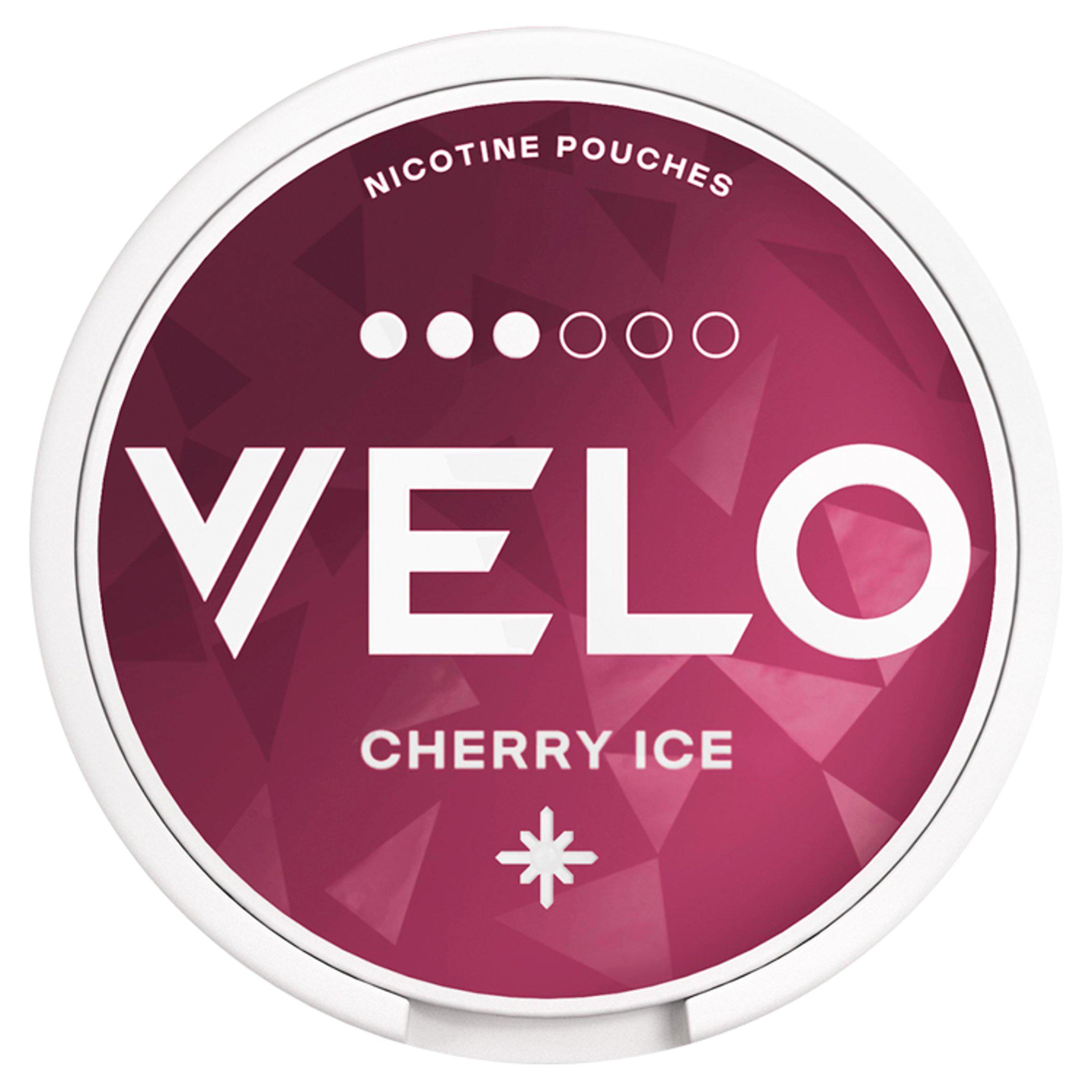 Velo Nicotine Pouches - Cherry Ice 10mg 20 Pack