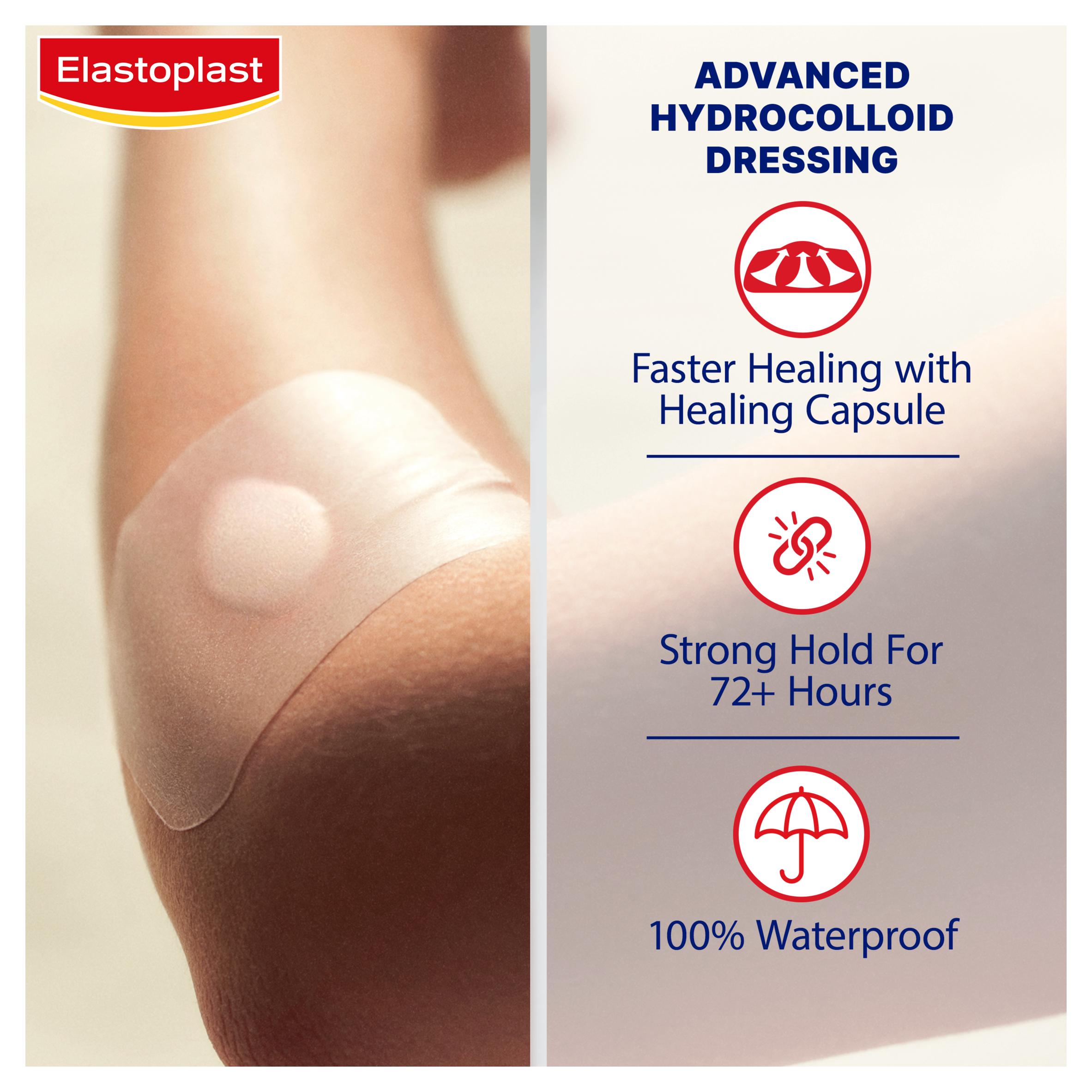 Elastoplast Second Skin Protection Faster Healing XL Dressings Pack x3 thumbnail 2
