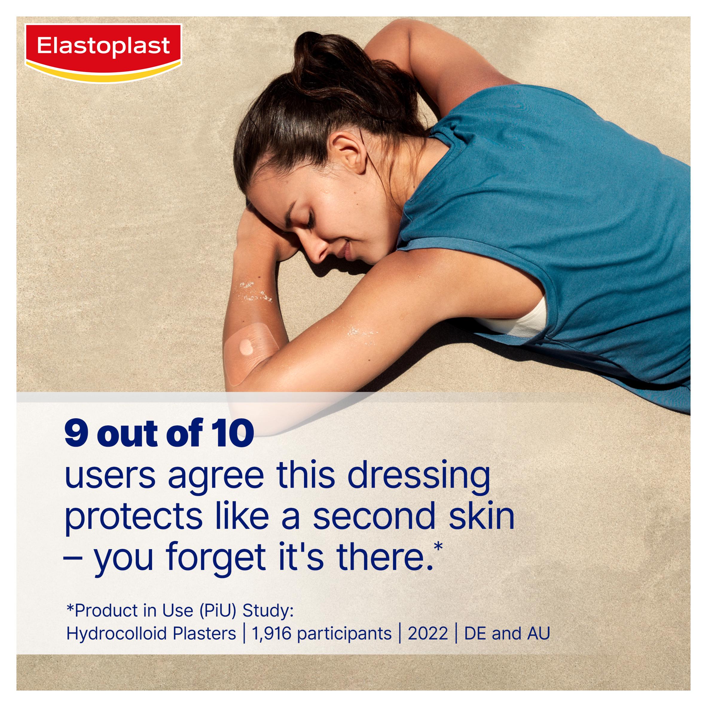 Elastoplast Second Skin Protection Faster Healing XL Dressings Pack x3 thumbnail 5