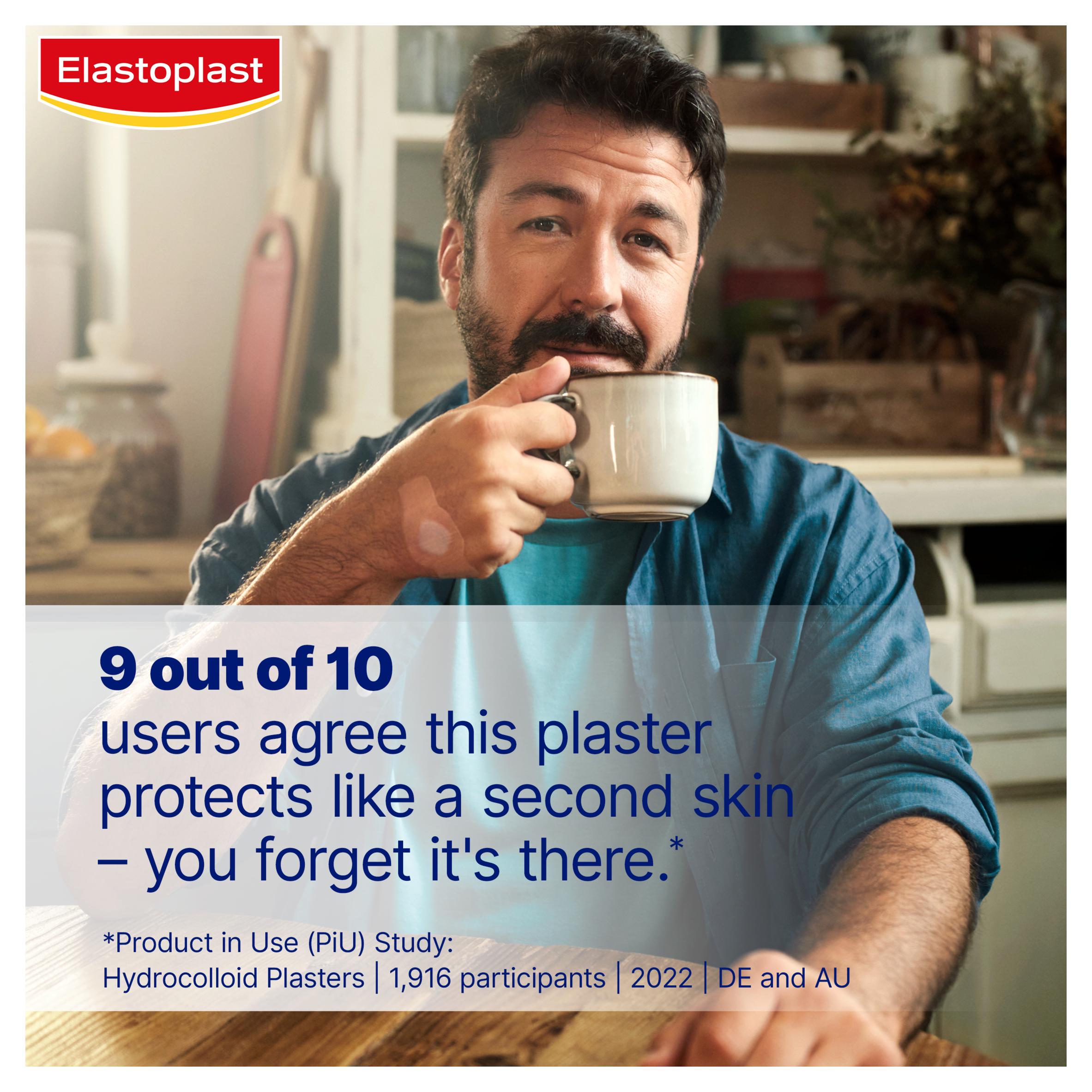 Elastoplast Second Skin Protection Faster Healing Plasters Pack x6 thumbnail 5