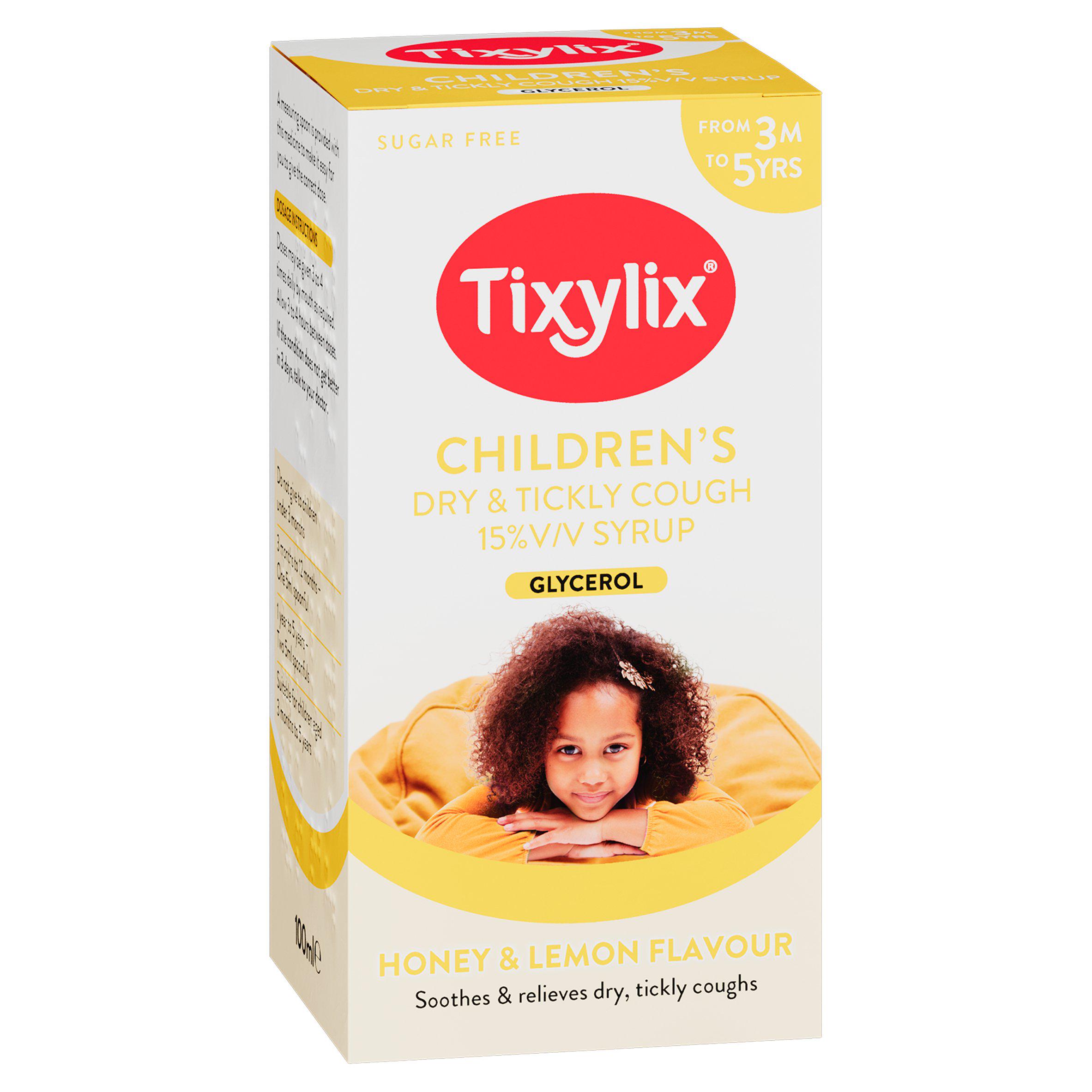 Honey & Lemon Flavour Cough Syrup from 3M to 5Yrs 100ml