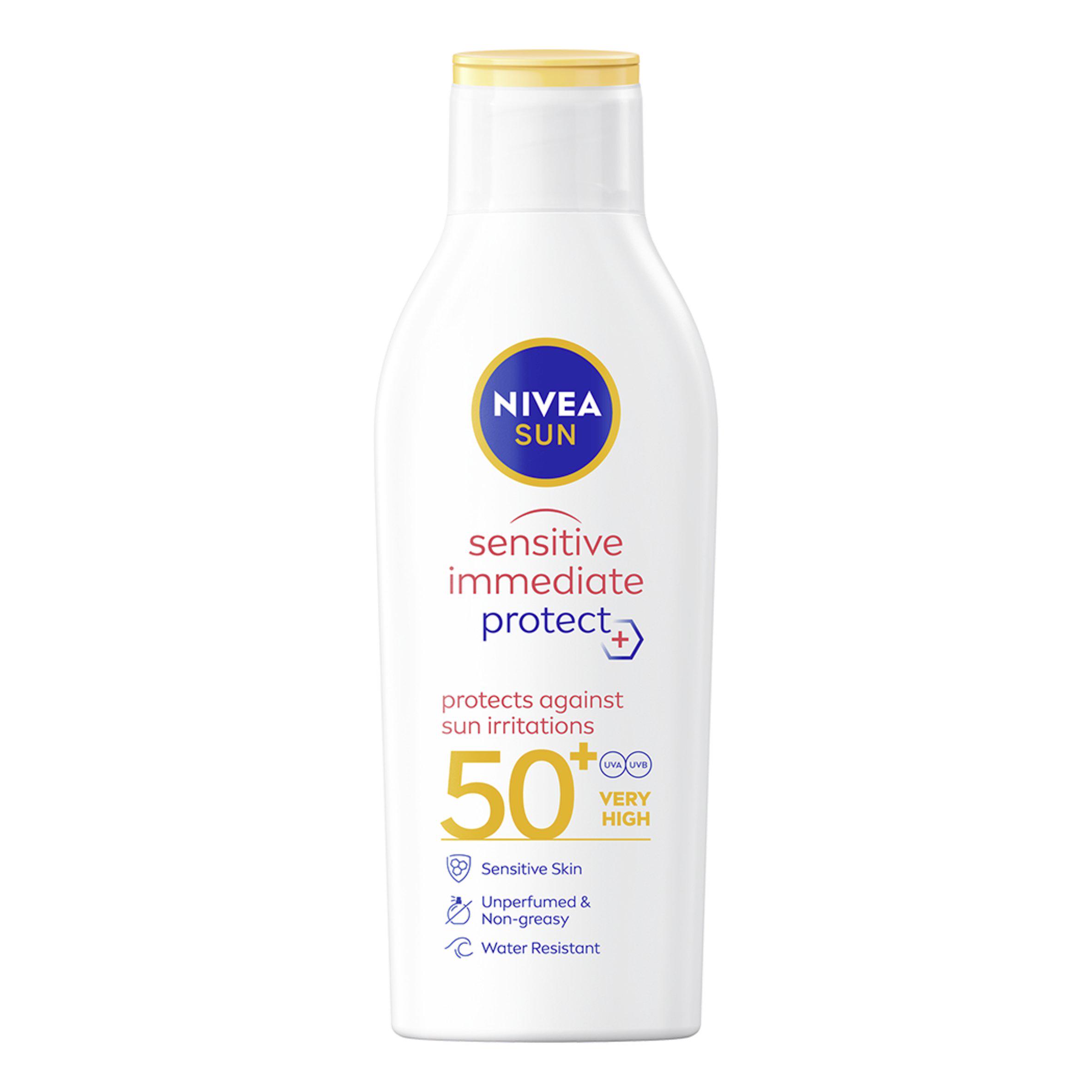 NIVEA SUN Sensitive Allergy Lotion SPF50+ 200ML