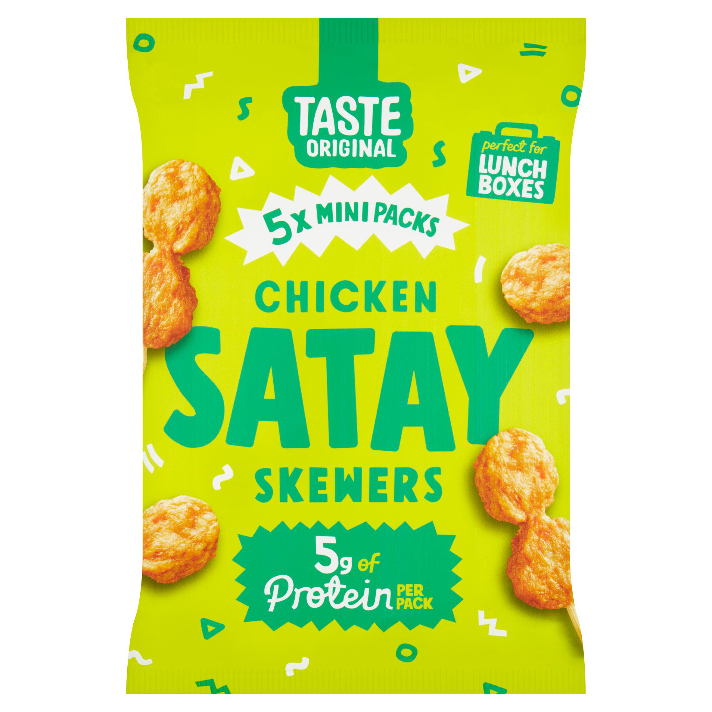 Taste Original Chicken Satay Skewers 5 x 32g
