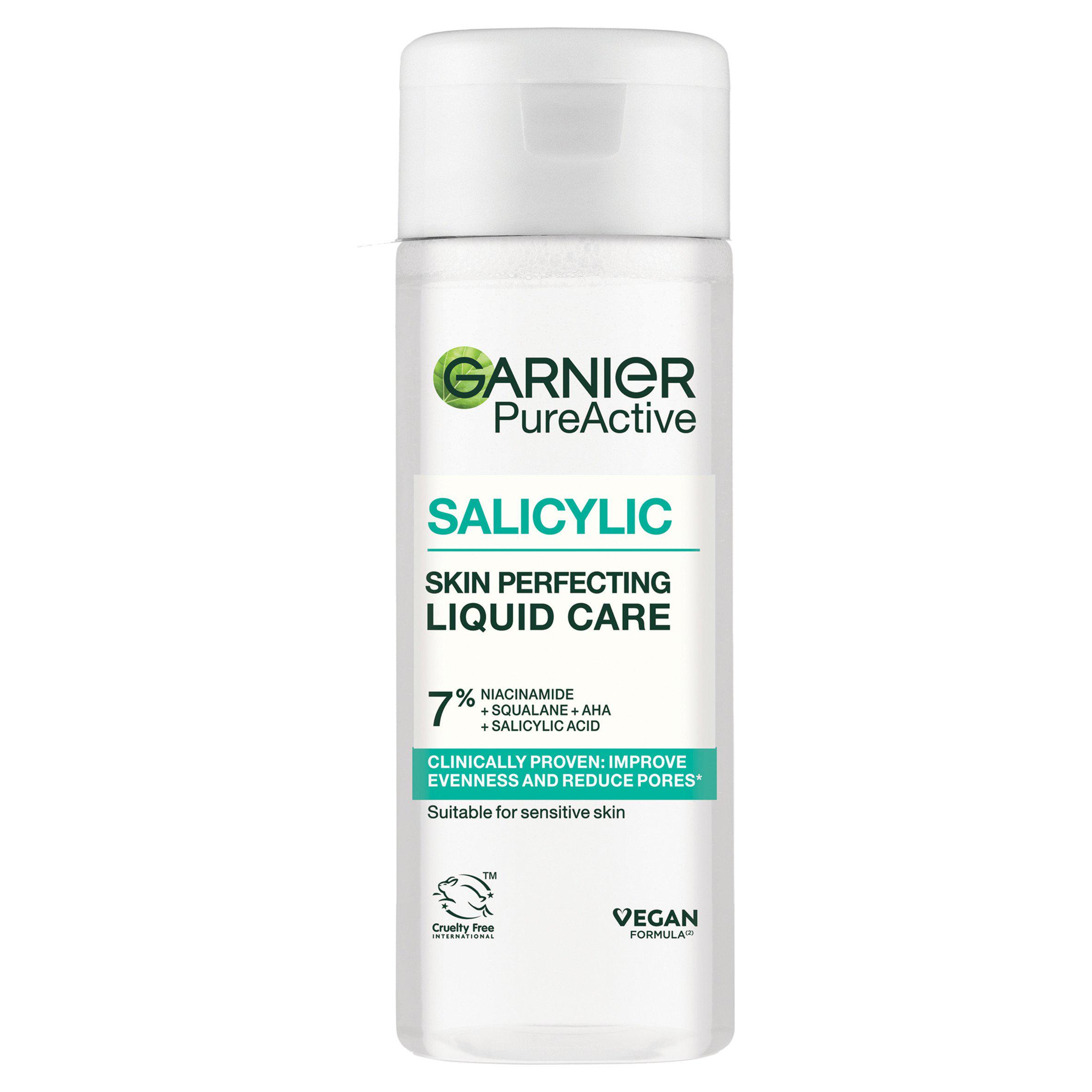 Salicylic Skin Perfecting Liquid Care Toner, 7% Niacinamide, Squalane AHA & Salicylic Acid