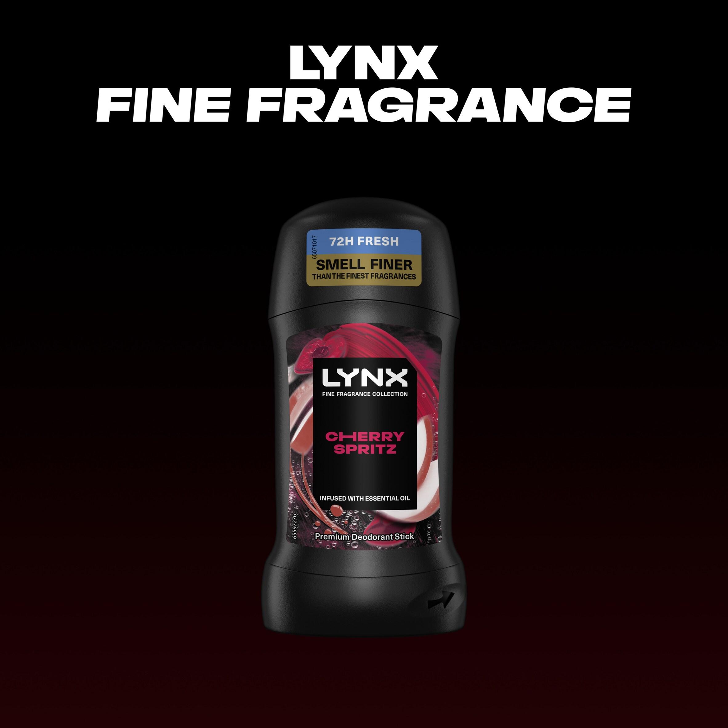 Lynx Cherry Spritz 72h Fine Fragrance Antiperspirant Deodorant Stick for Men 50ml thumbnail 2