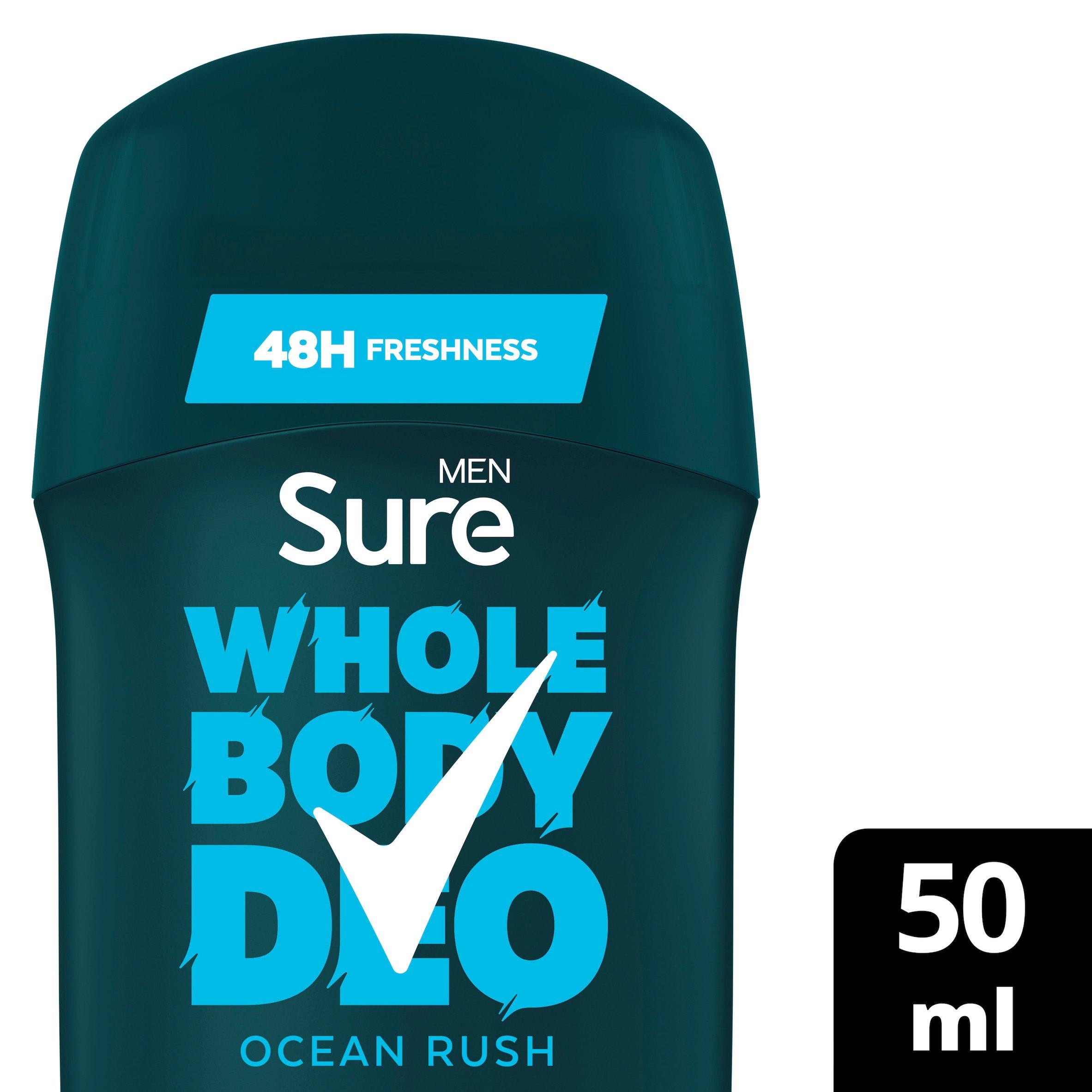 Sure Men Whole Body Ocean Rush Deodorant Stick