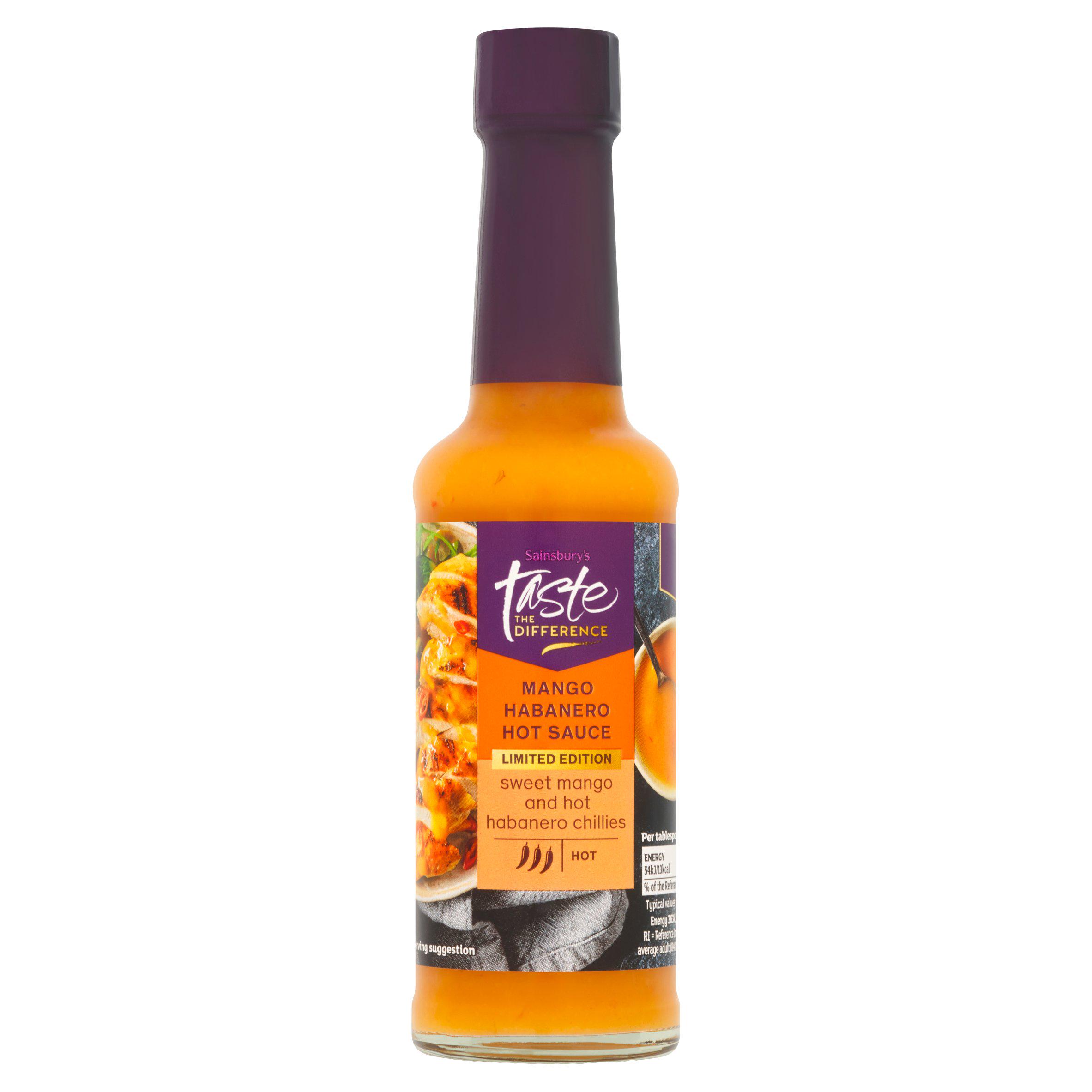 Sainsbury's Mango Habanero Hot Sauce, Taste the Difference 150ml