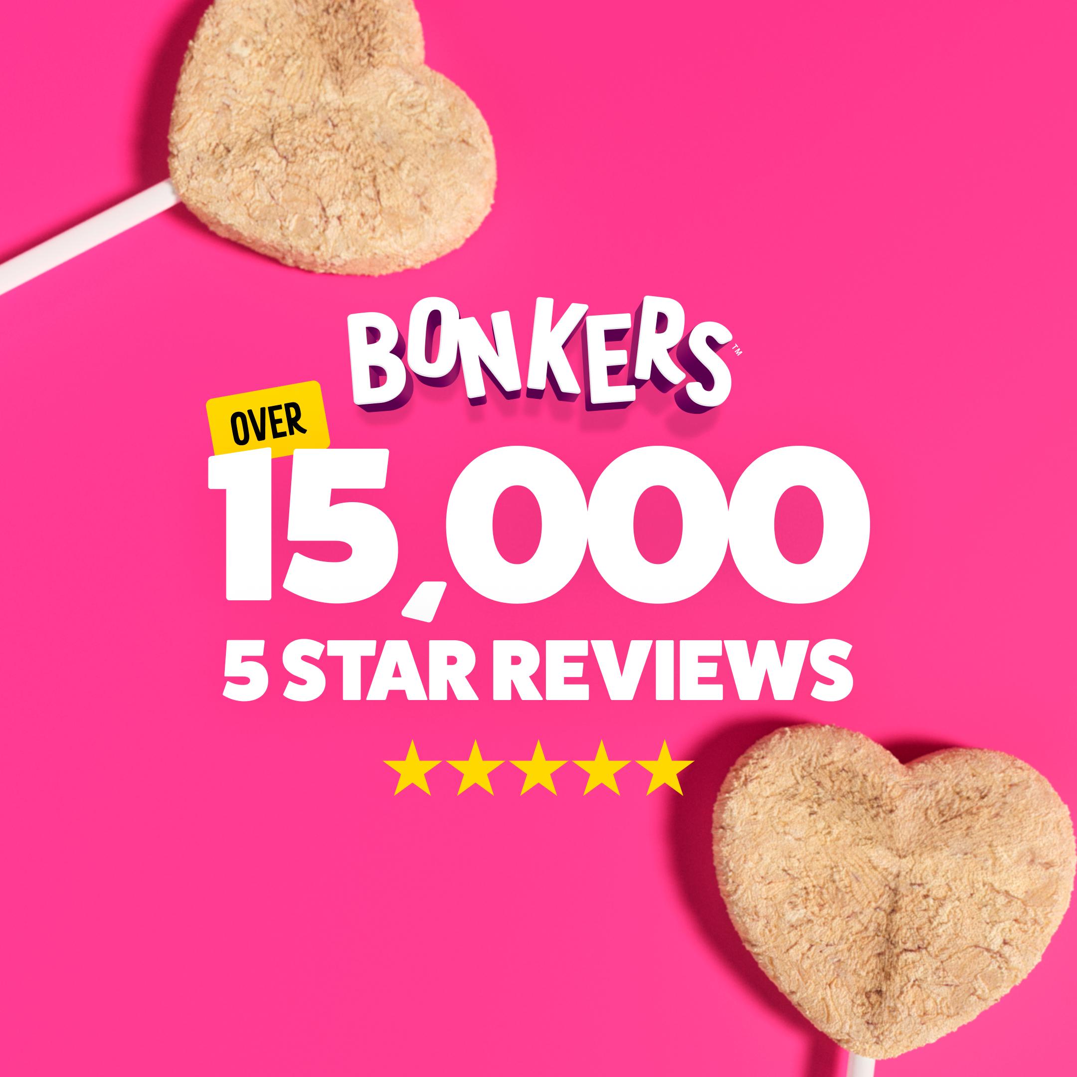 Bonkers Purrpops Lollipop Cat Treats TIp Top Tuna Flavour Pack x4 thumbnail 5