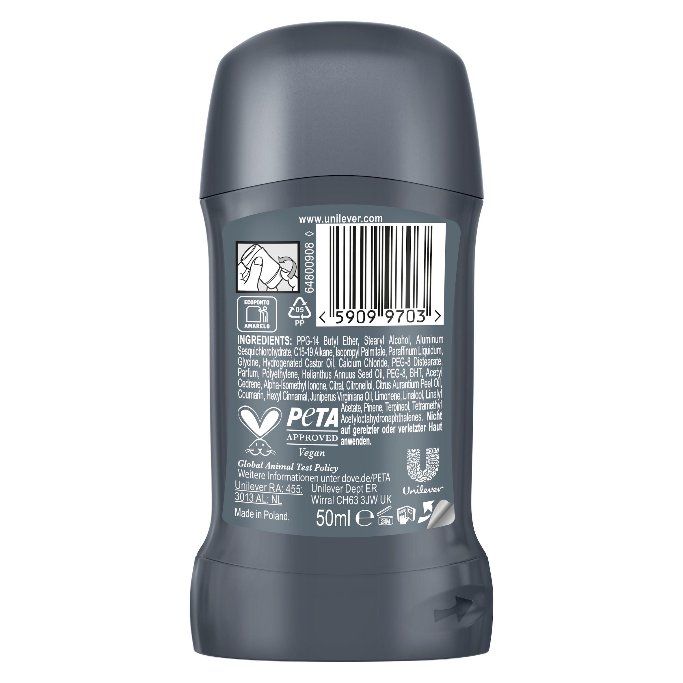 Dove Men+Care Advanced Anti Perspirant Stick Clean Comfort 50ml thumbnail 6