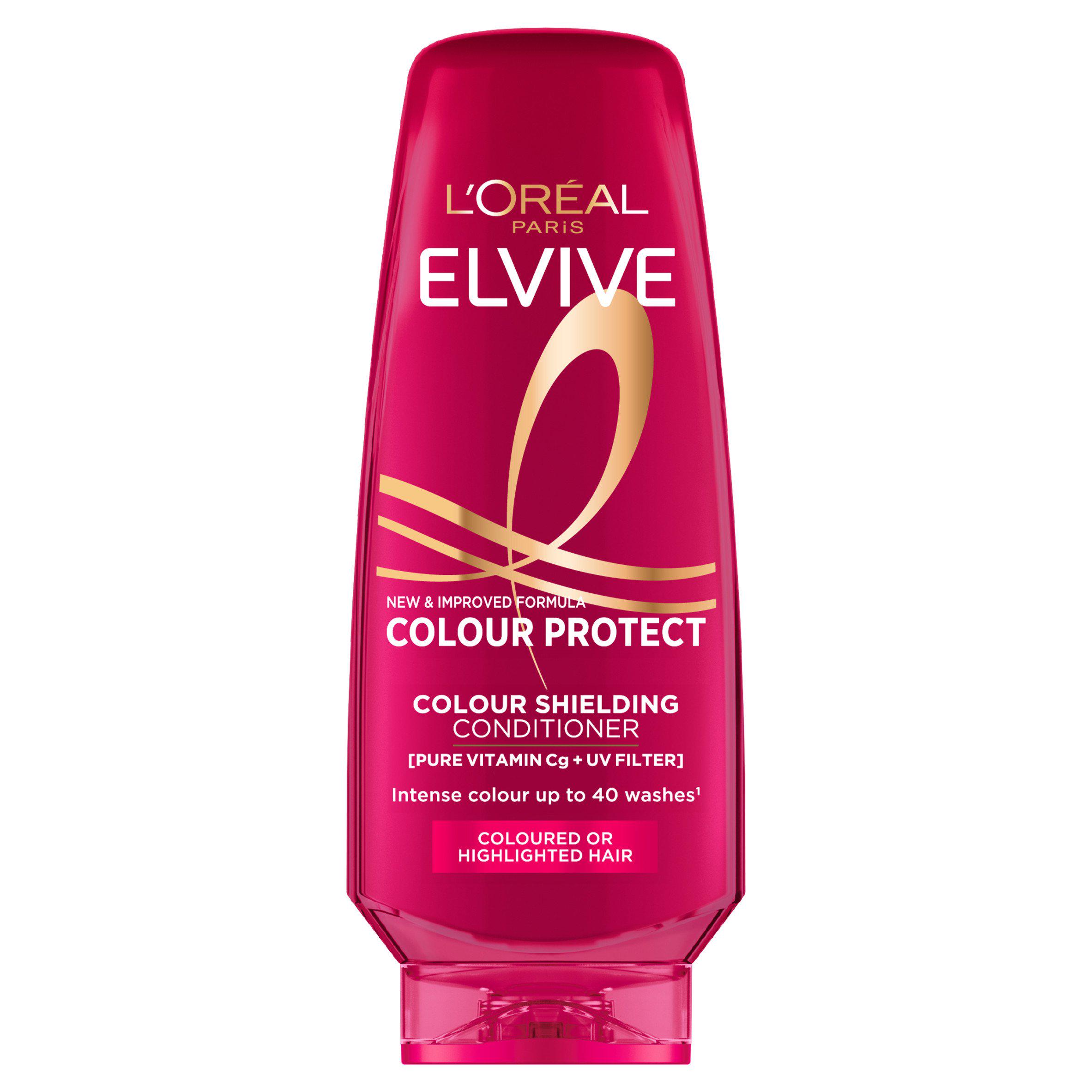 L'Oreal Paris Elvive Colour Protect Conditioner, for Coloured & Highlighted Hair, 200ml