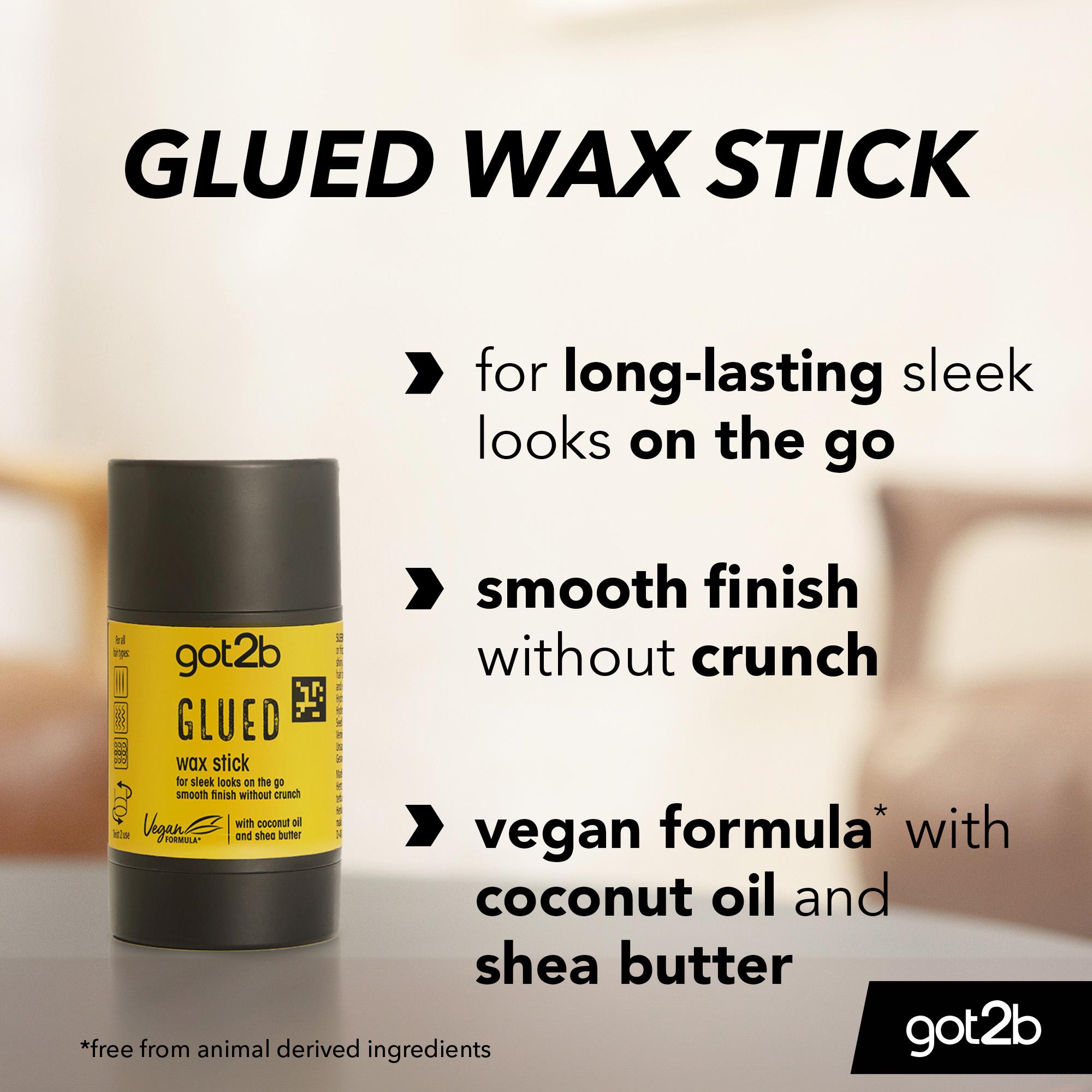Schwarzkopf Got2b Glued Wax Stick with Coconut Oil & Shea Butter 50g thumbnail 2