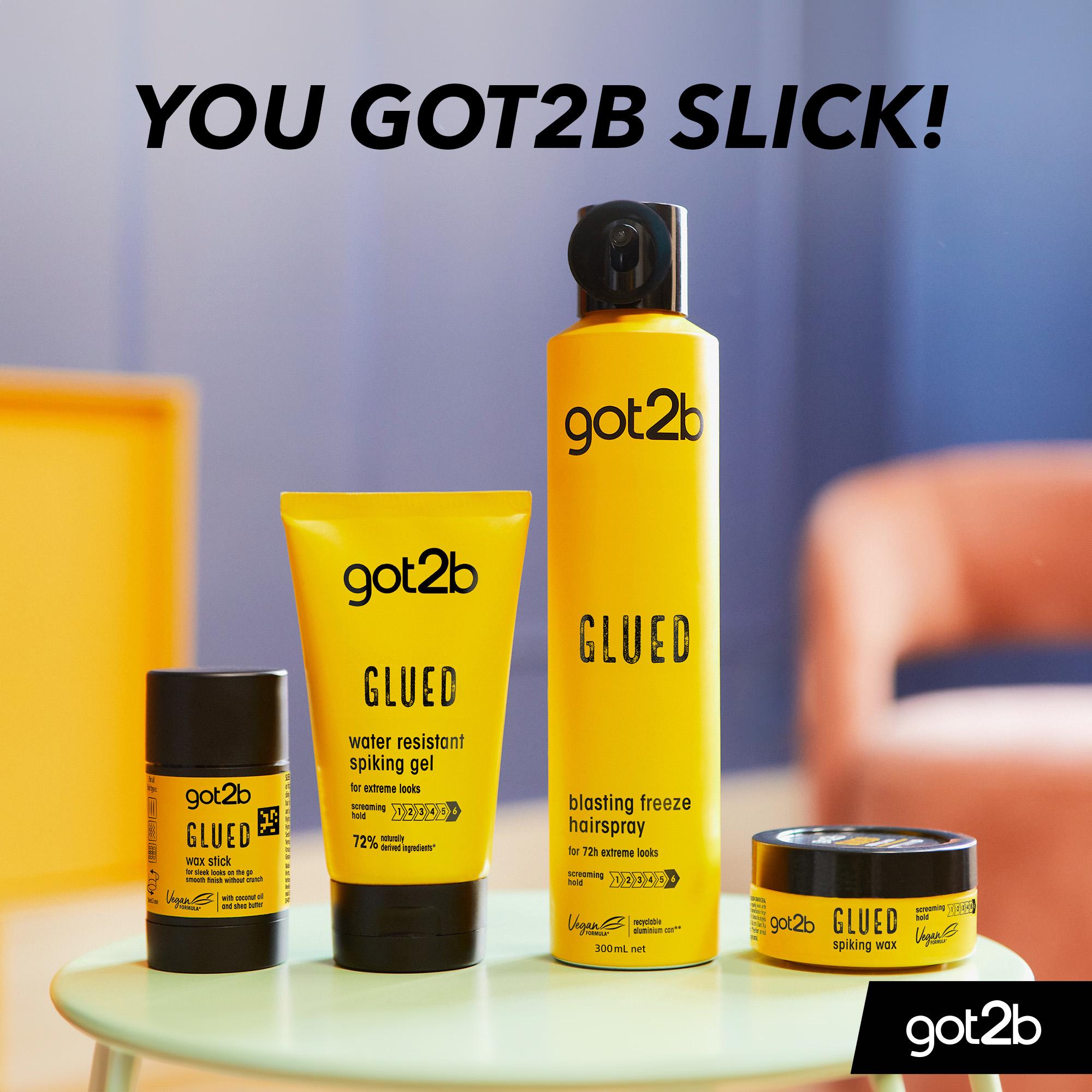 Schwarzkopf Got2b Glued Wax Stick with Coconut Oil & Shea Butter 50g thumbnail 6