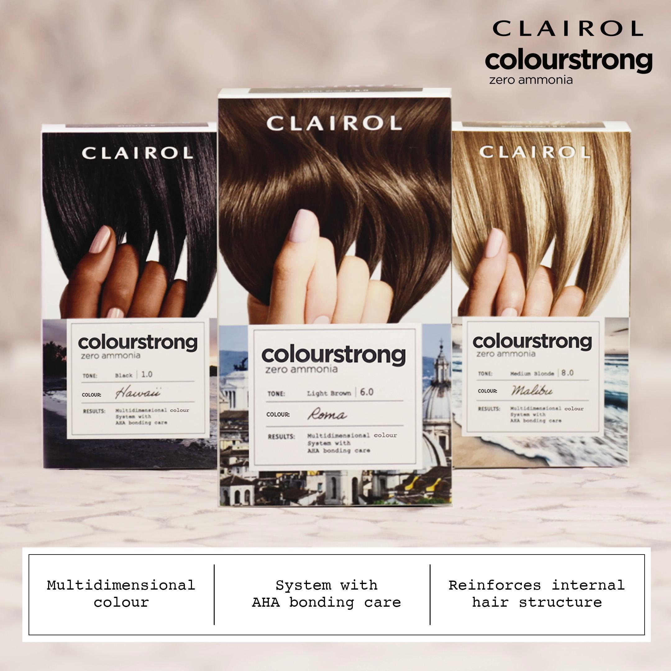 Clairol Colour Strong Dark Brown 4.0 Permanent Hair Dye thumbnail 6