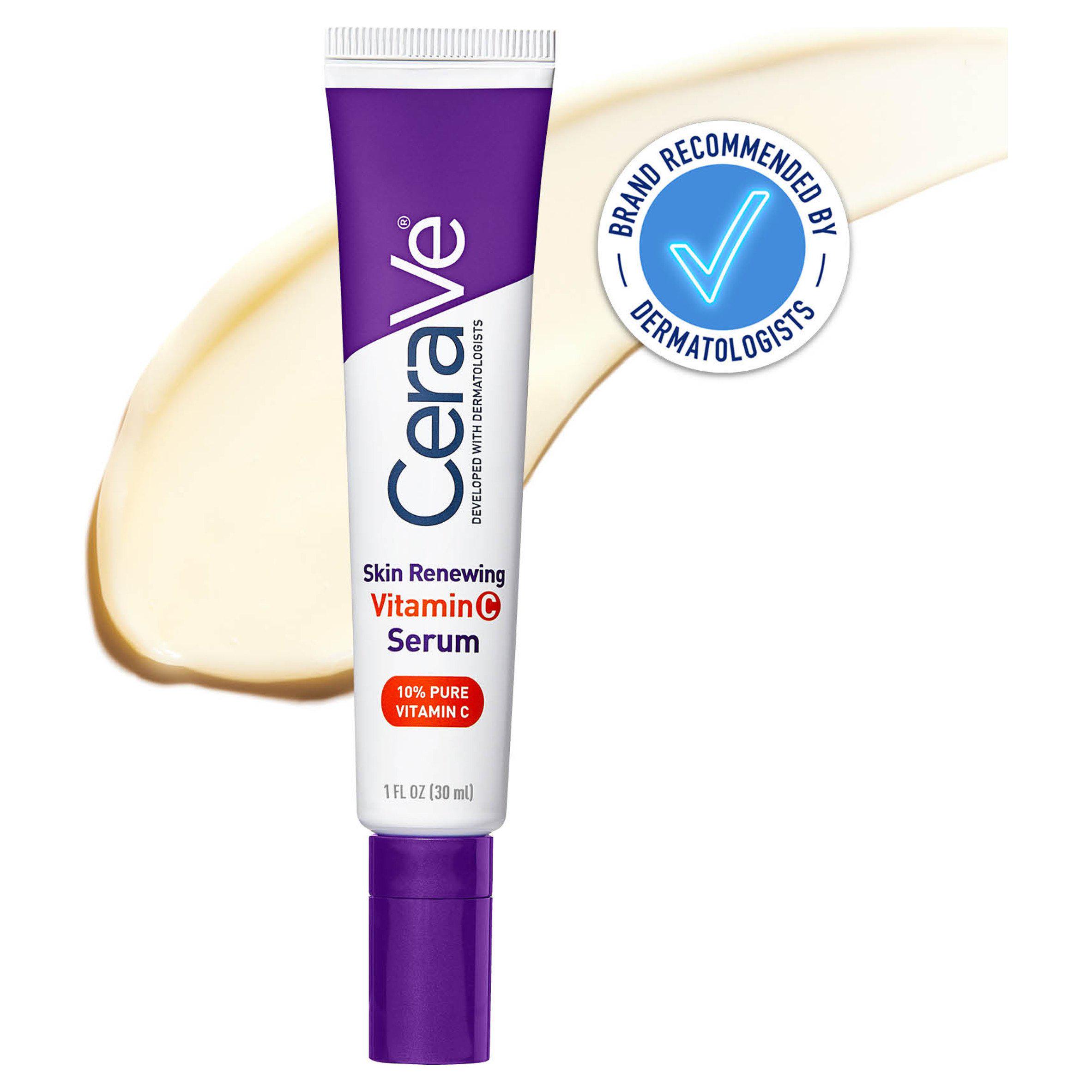 CeraVe Skin Renewing 10% Pure Vitamin C Serum with Ceramides 30ml
