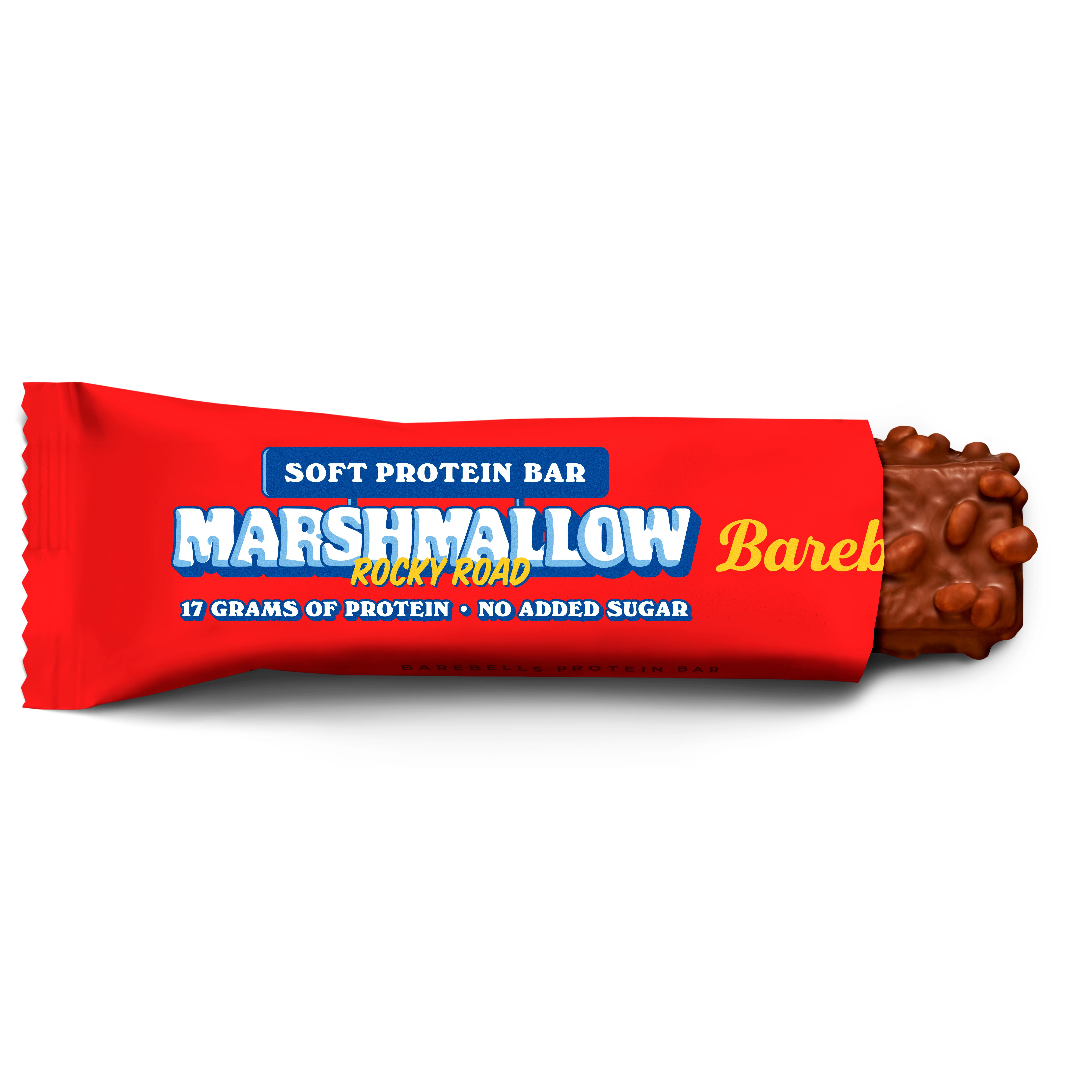 Barebells Marshmallow Rocky Road Soft Protein Bar 55g thumbnail 2