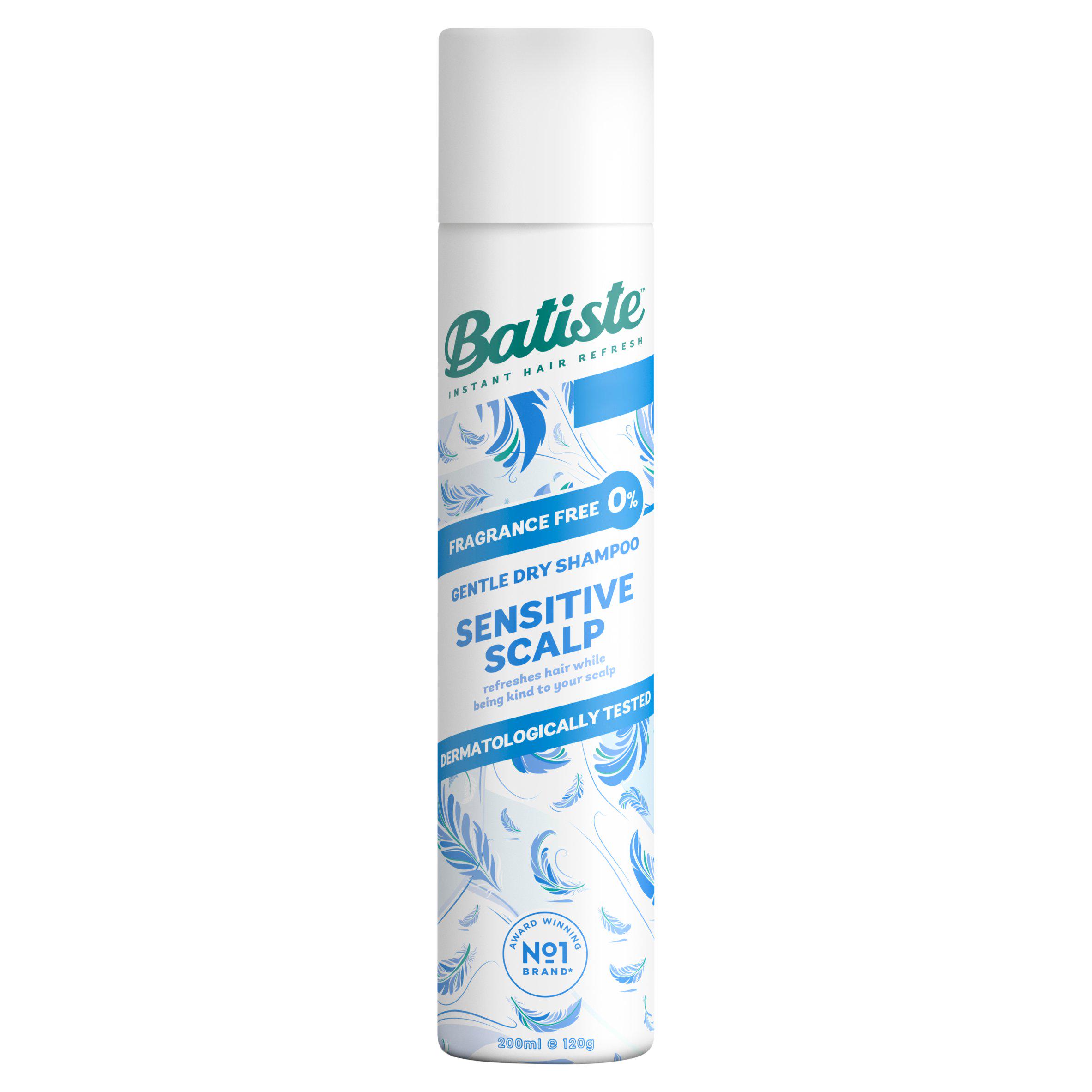 Batiste Sensitive Scalp Gentle Dry Shampoo 200ml