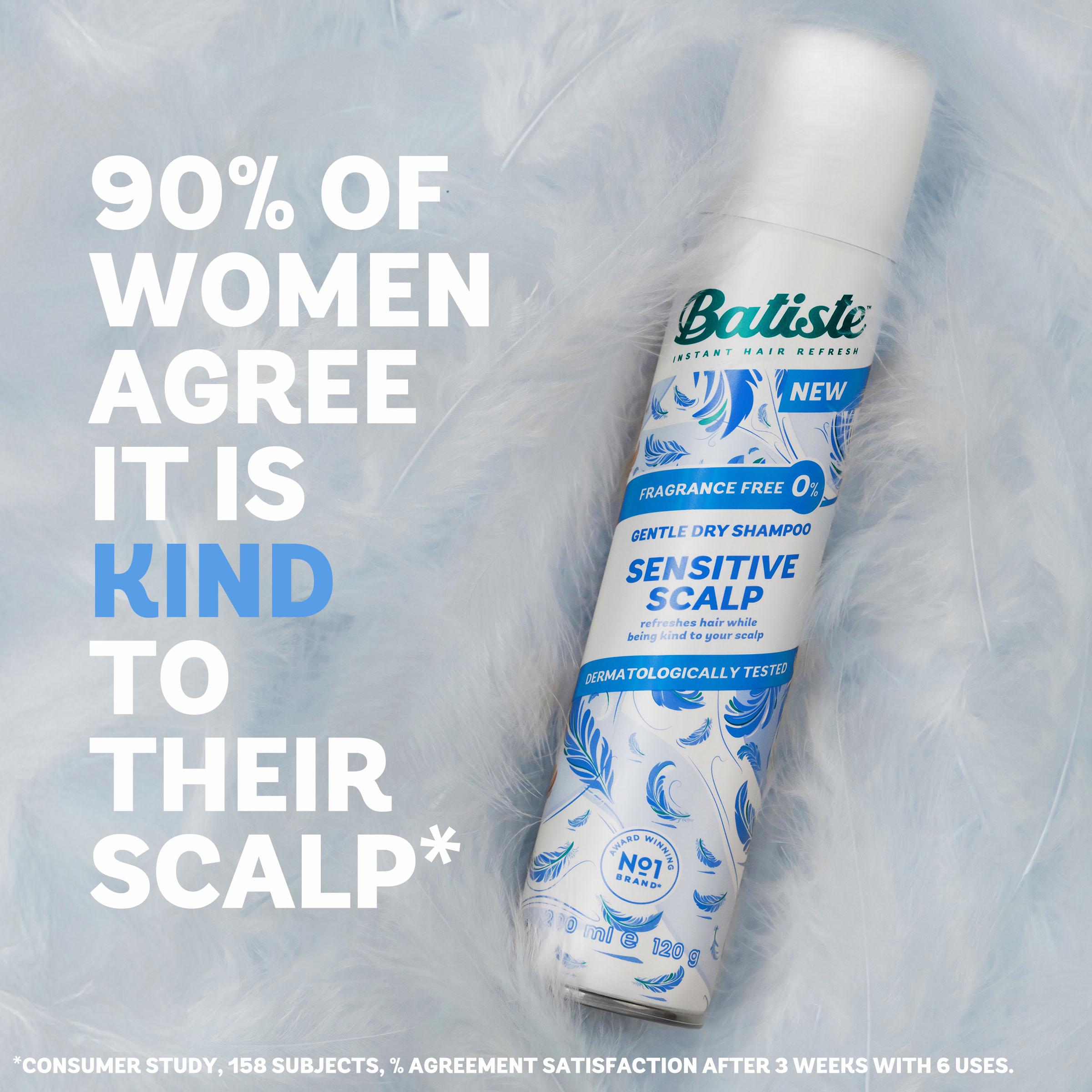 Batiste Sensitive Scalp Gentle Dry Shampoo 200ml thumbnail 3