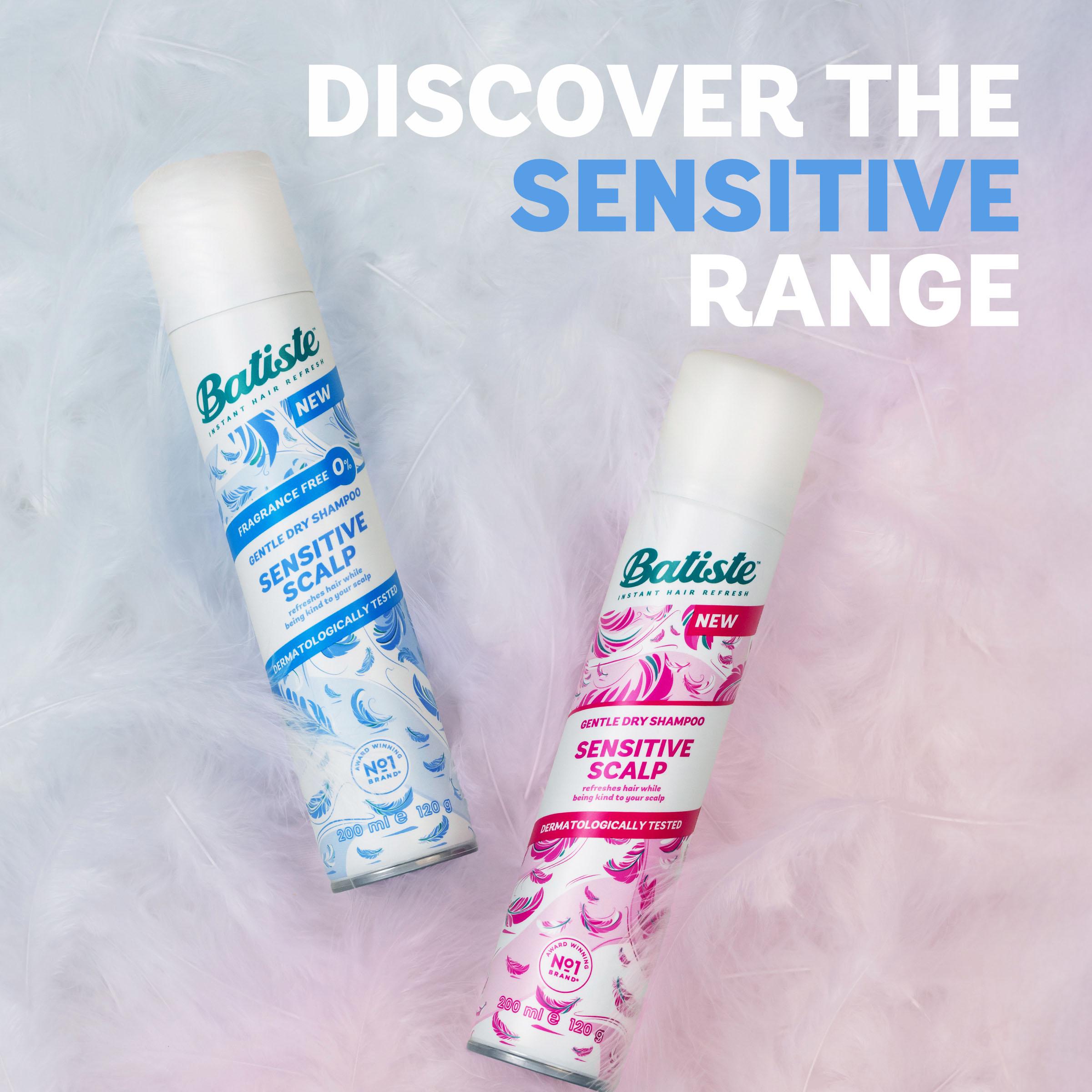 Batiste Sensitive Scalp Gentle Dry Shampoo 200ml thumbnail 6