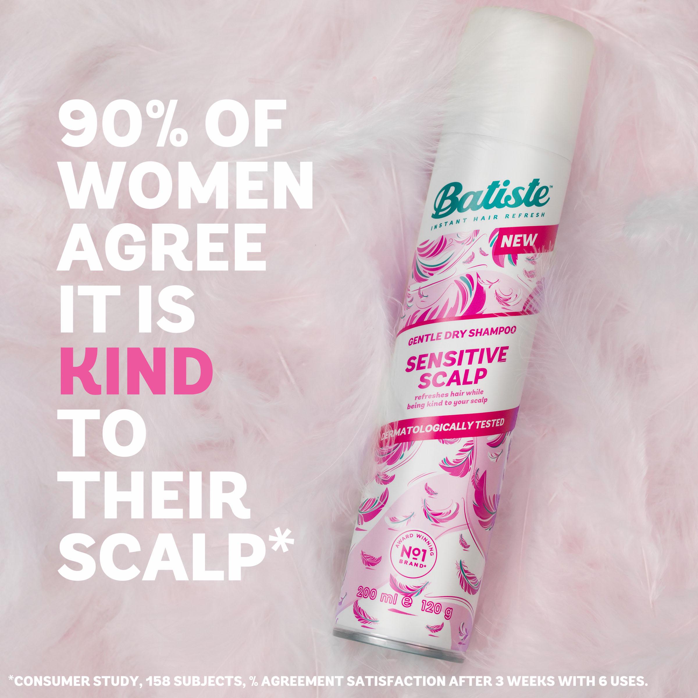 Batiste Sensitive Scalp Gentle Dry Shampoo 200ml thumbnail 3