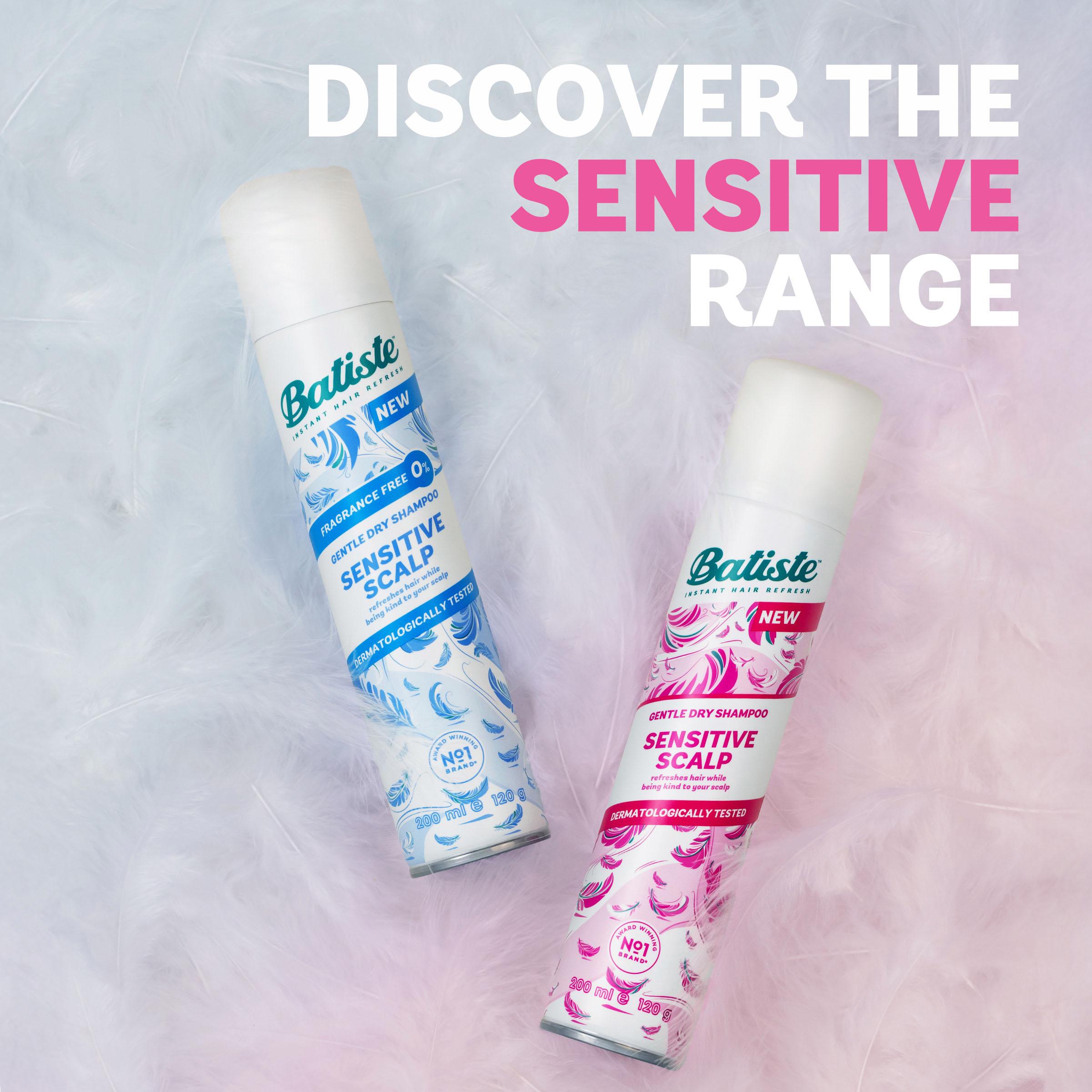 Batiste Sensitive Scalp Gentle Dry Shampoo 200ml thumbnail 6