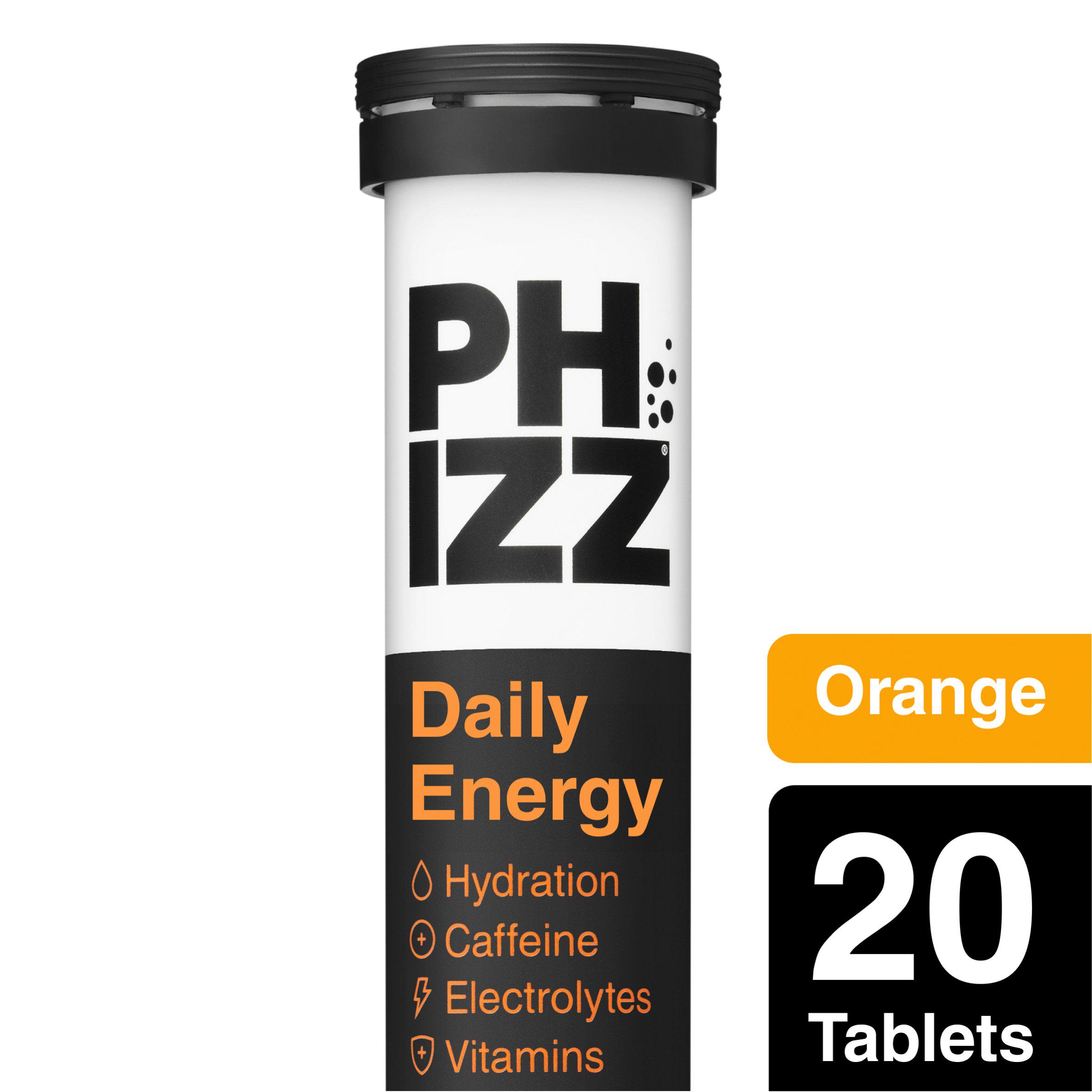 Phizz Orange Daily Energy 3-in-1 Hydration, Electrolytes and Vitamins