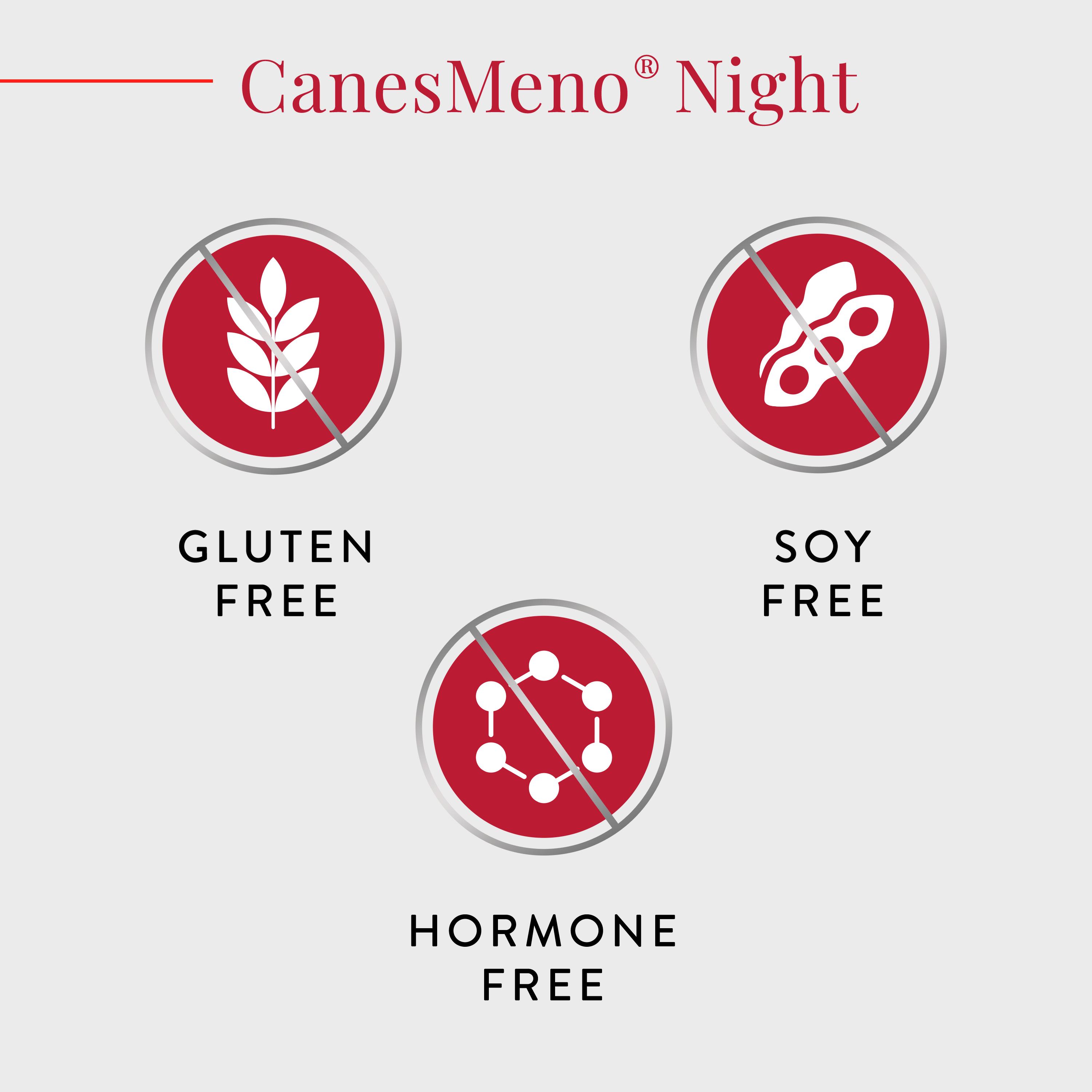 Canesmeno Menopause Support Night Food Supplement Tablets x30 thumbnail 5