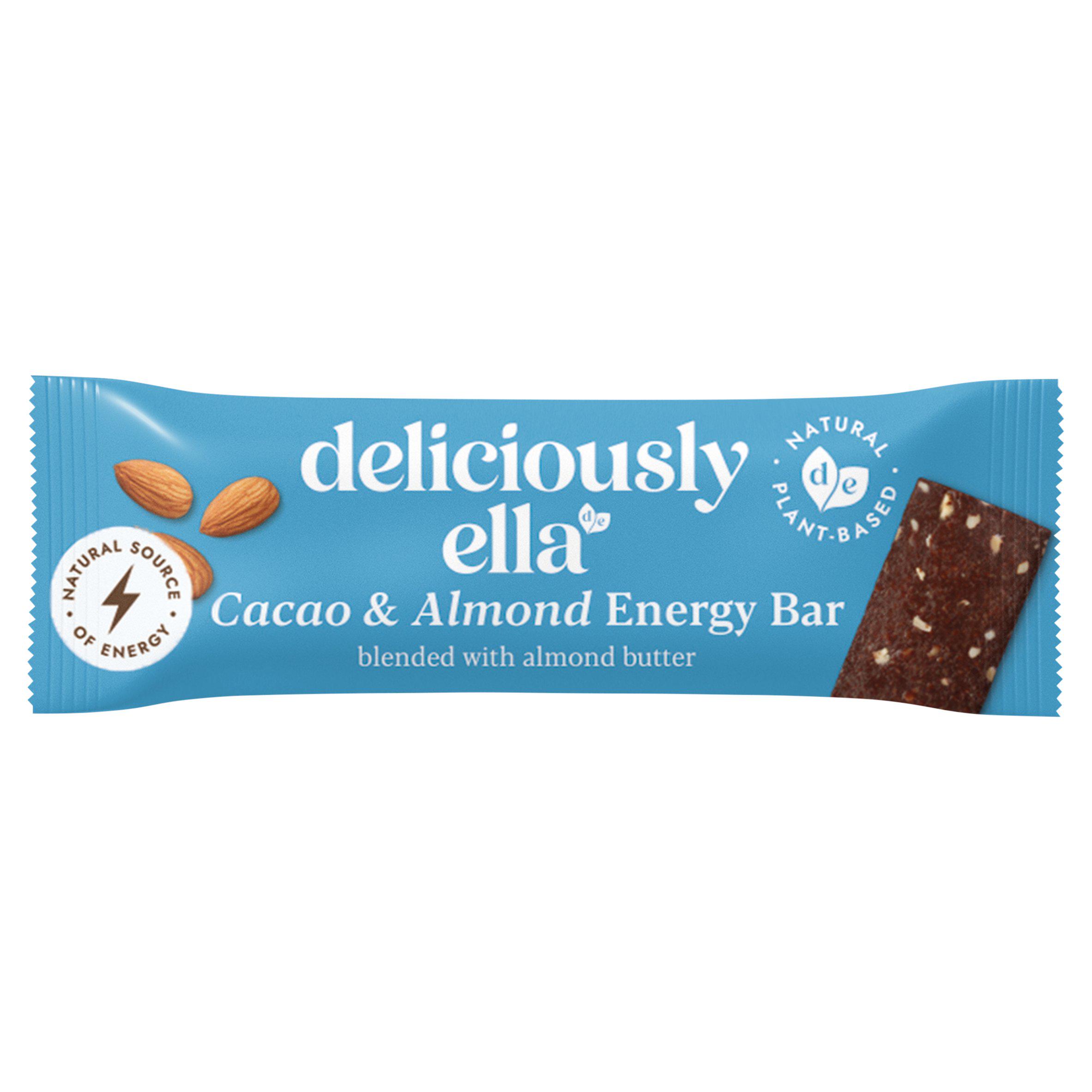 Deliciously Ella 50g Cacao & Almond Energy Snack Bar
