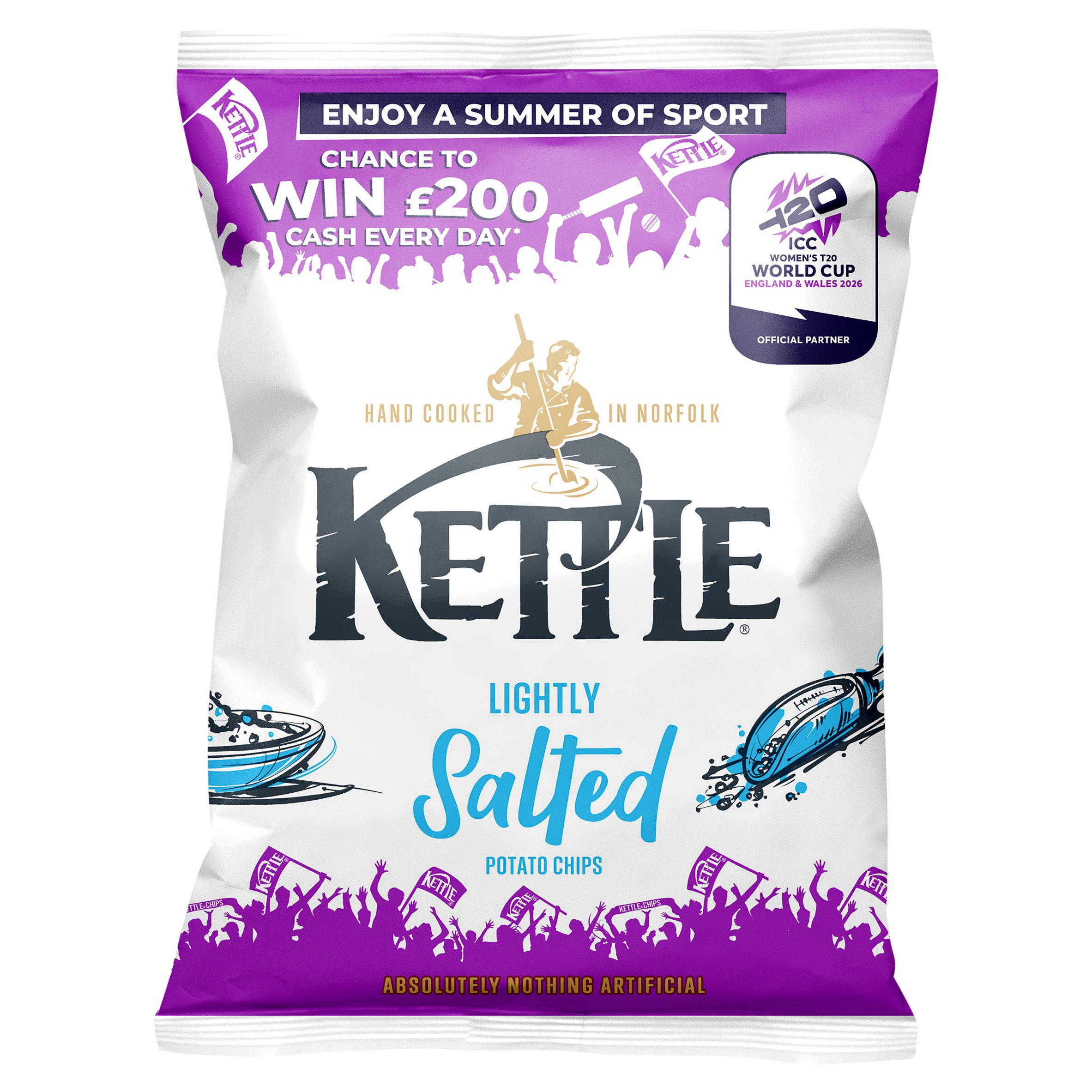 Kettle Lightly Salted Potato Chips 40g