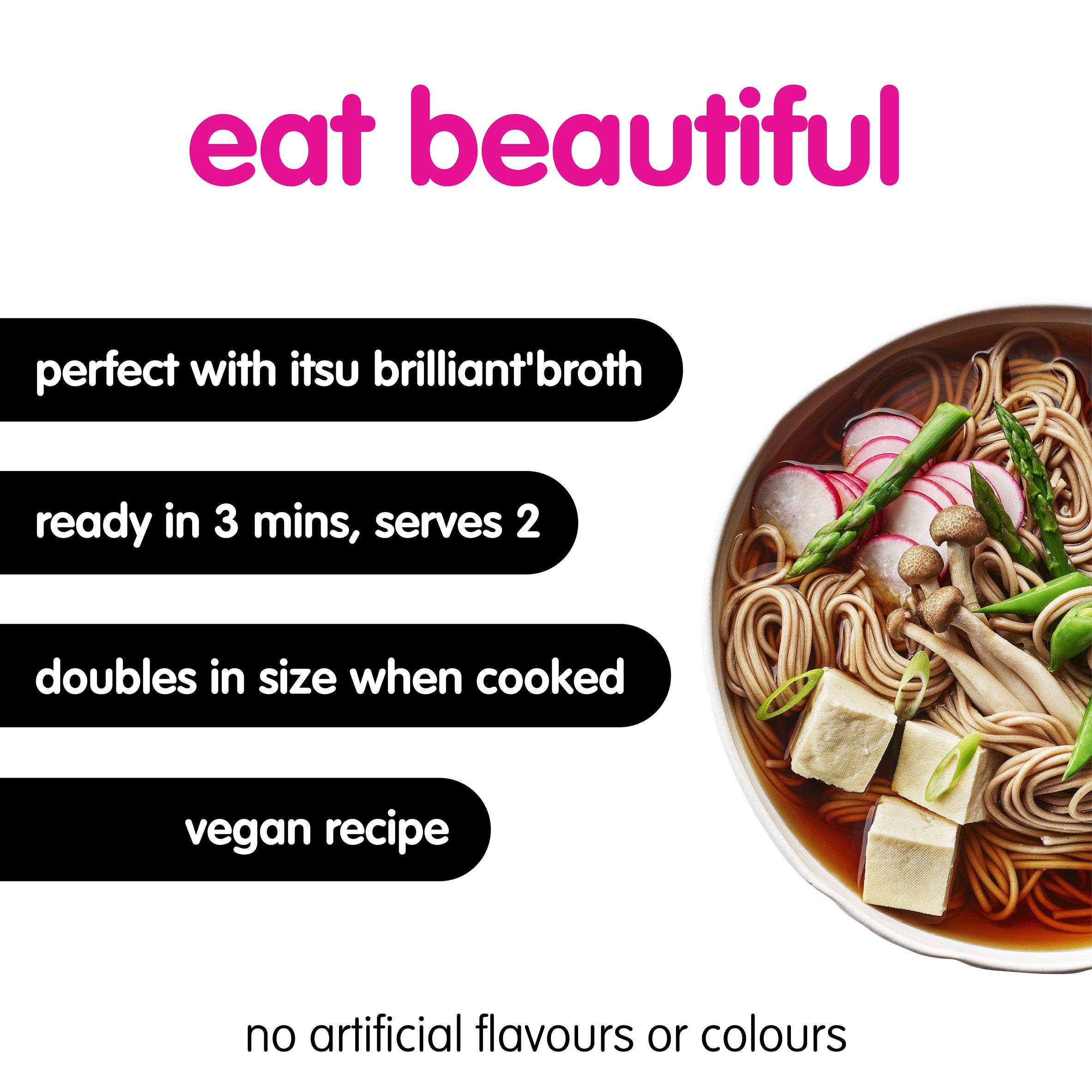 itsu Restaurant Ramen Soba Noodles 200g thumbnail 2