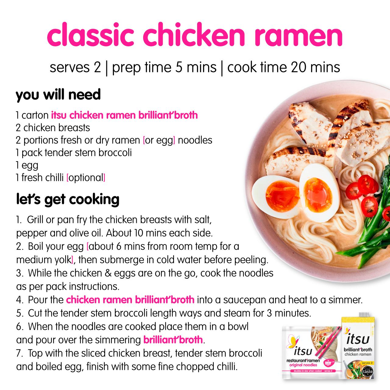 itsu Restaurant Ramen Original Noodles 200g thumbnail 4
