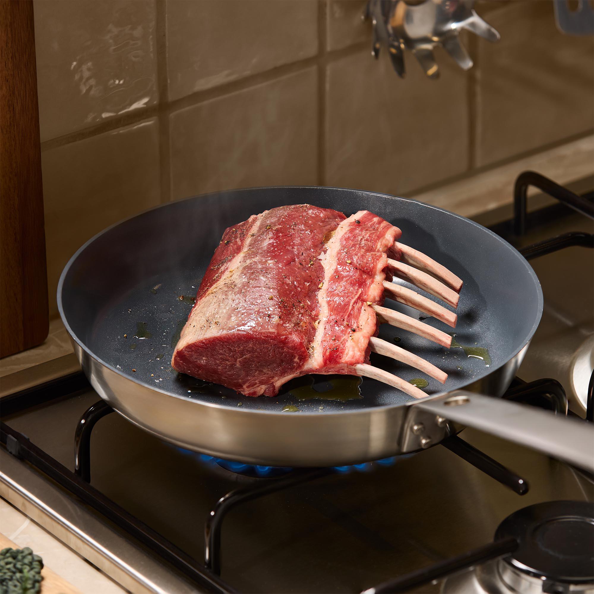 Sainsbury's Welsh Hill Rib Rack of Lamb, Taste the Difference (Approx. 350g)