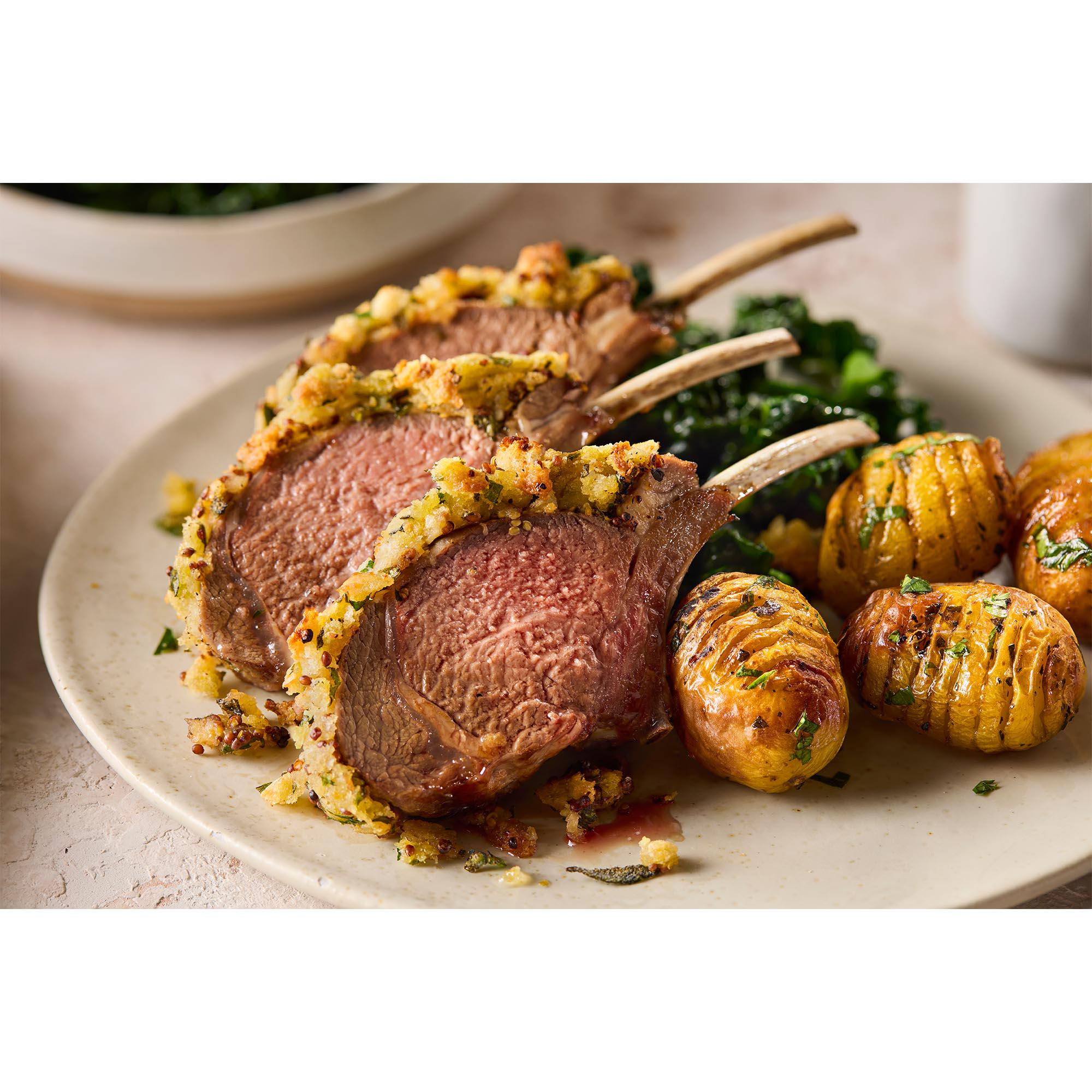 Sainsbury's Welsh Hill Rib Rack of Lamb, Taste the Difference (Approx. 350g) thumbnail 2