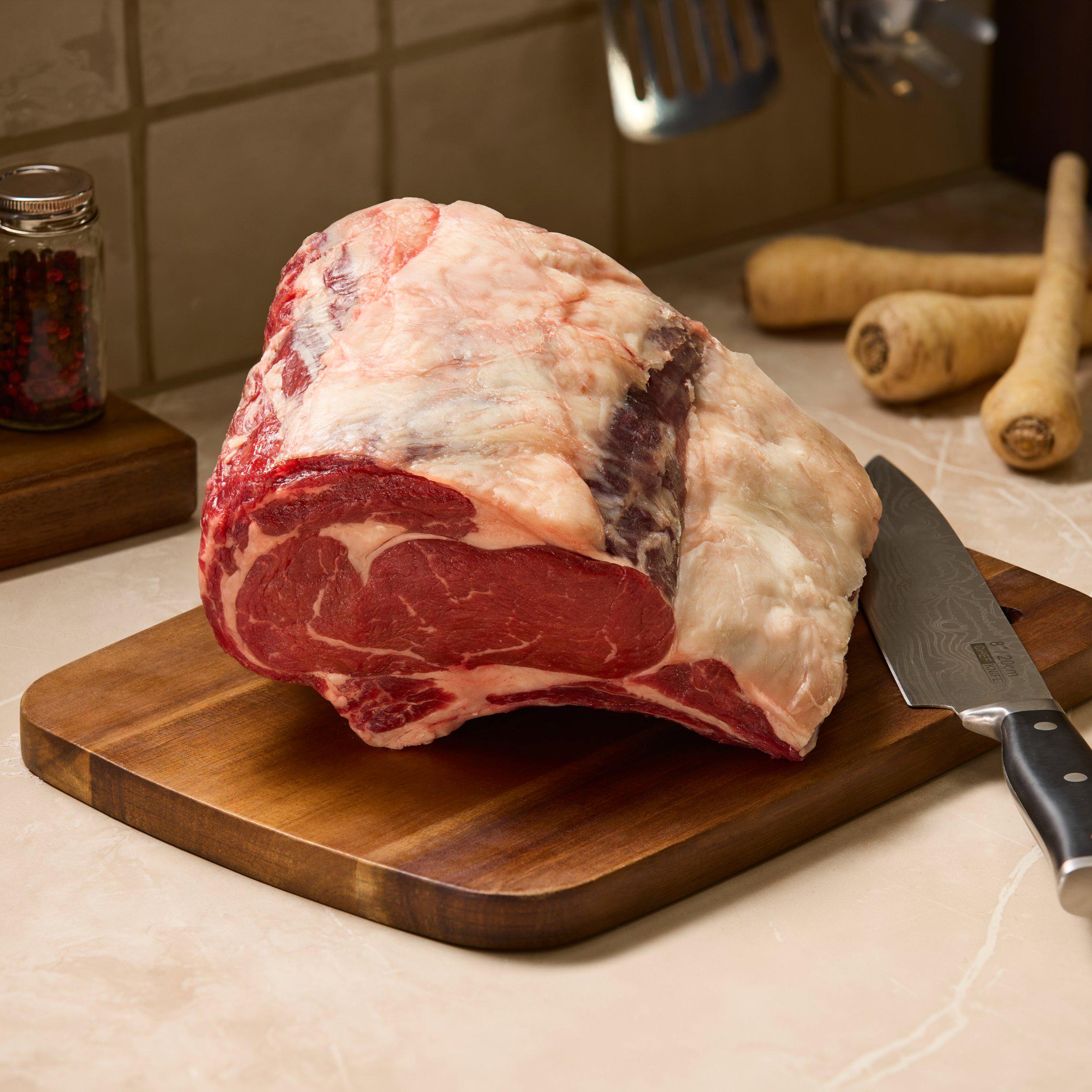 Sainsbury's (Approx. 2.0kg) Aberdeen Angus Bone in Rib, Taste the Difference