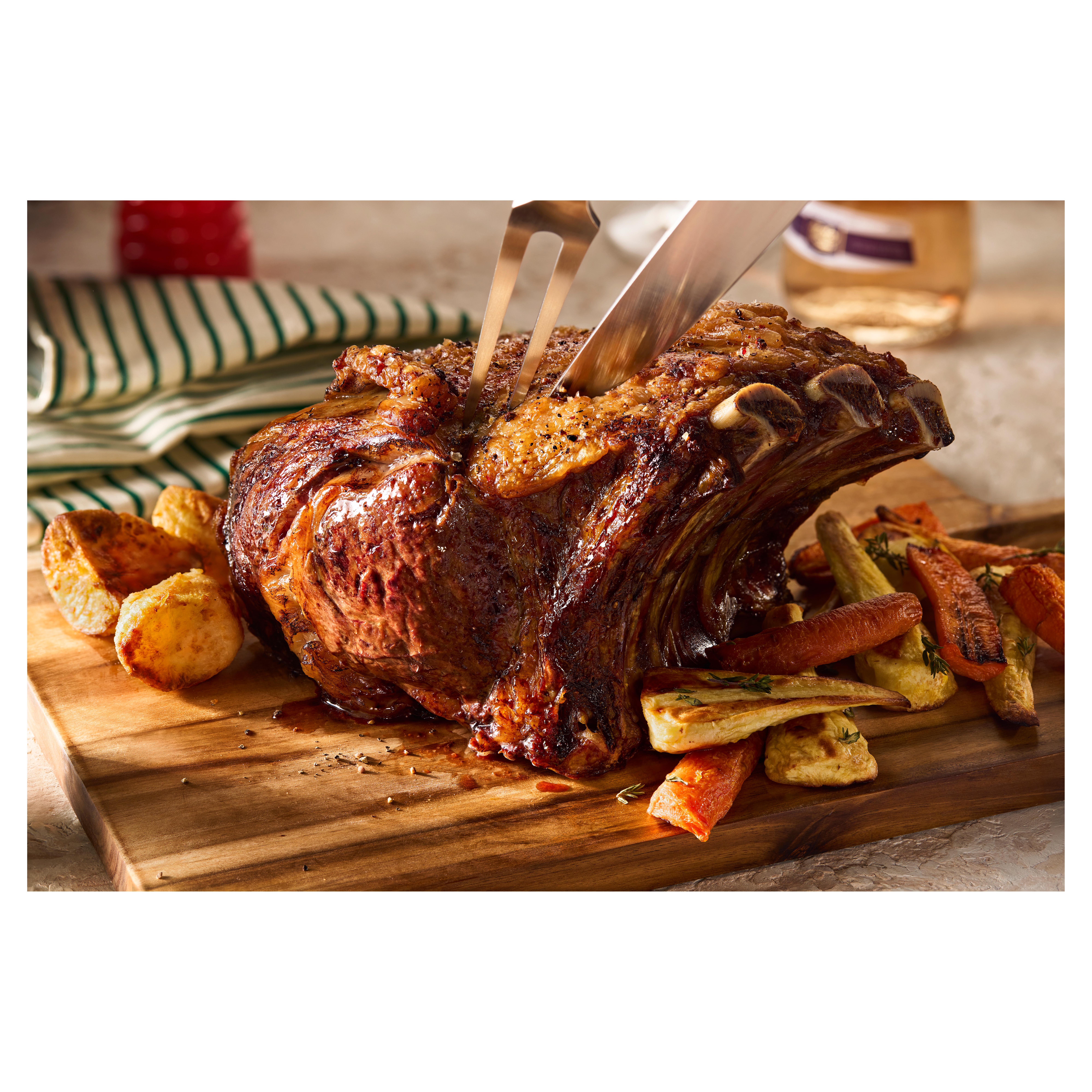 Sainsbury's (Approx. 2.0kg) Aberdeen Angus Bone in Rib, Taste the Difference thumbnail 2
