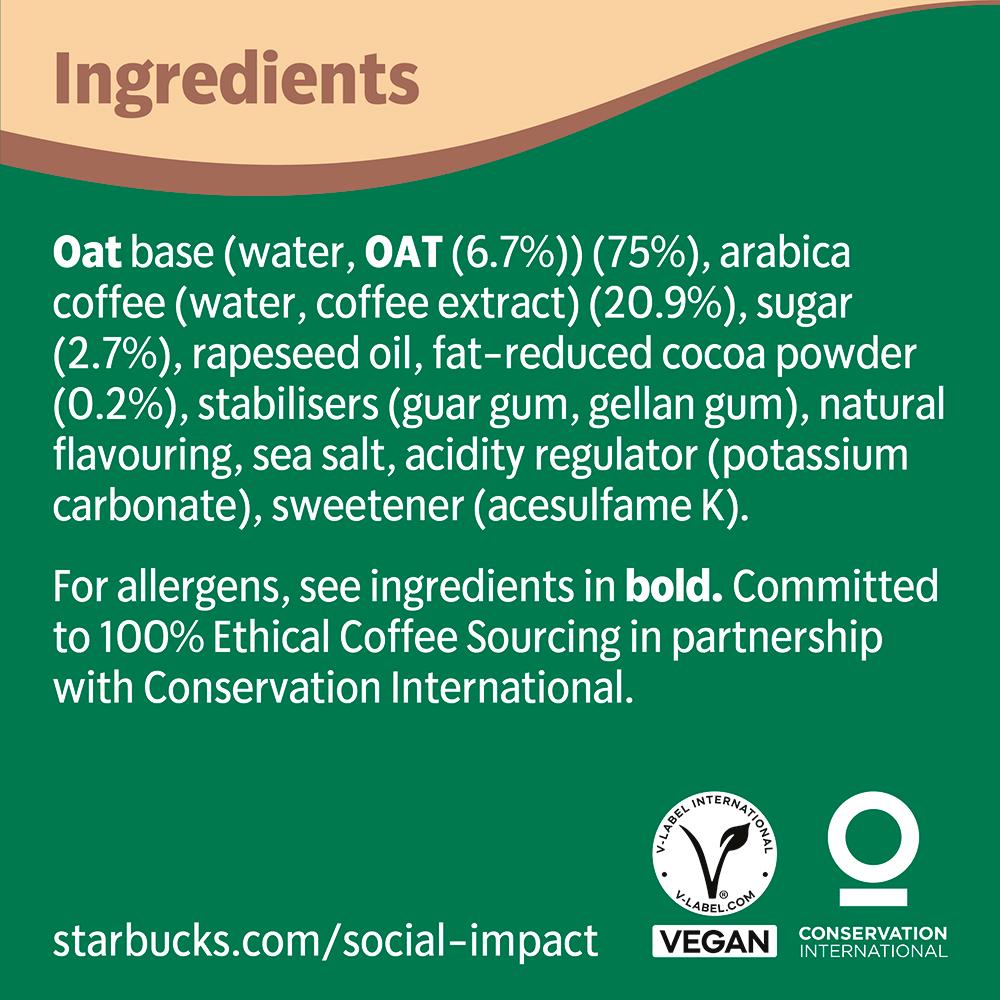 Starbucks Oat Cappuccino Iced Coffee 220ml thumbnail 3
