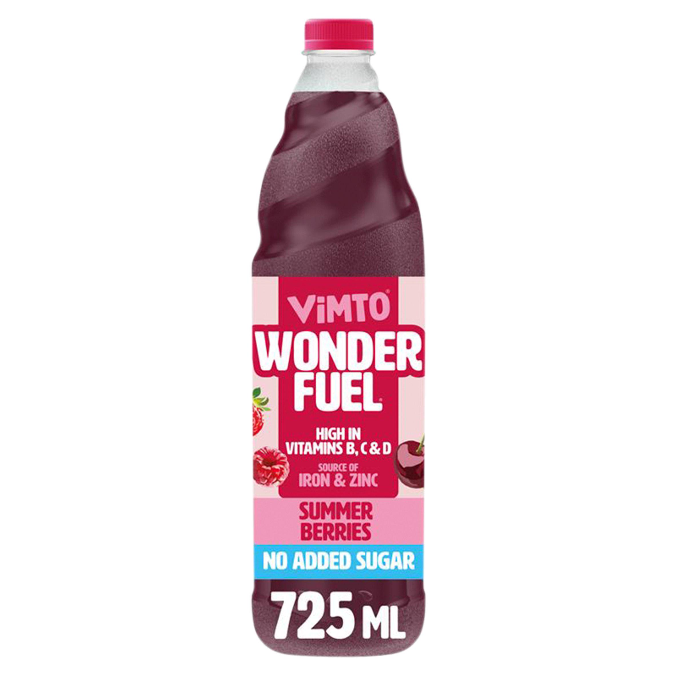 Vimto Wonderfuel Summer Berries Squash