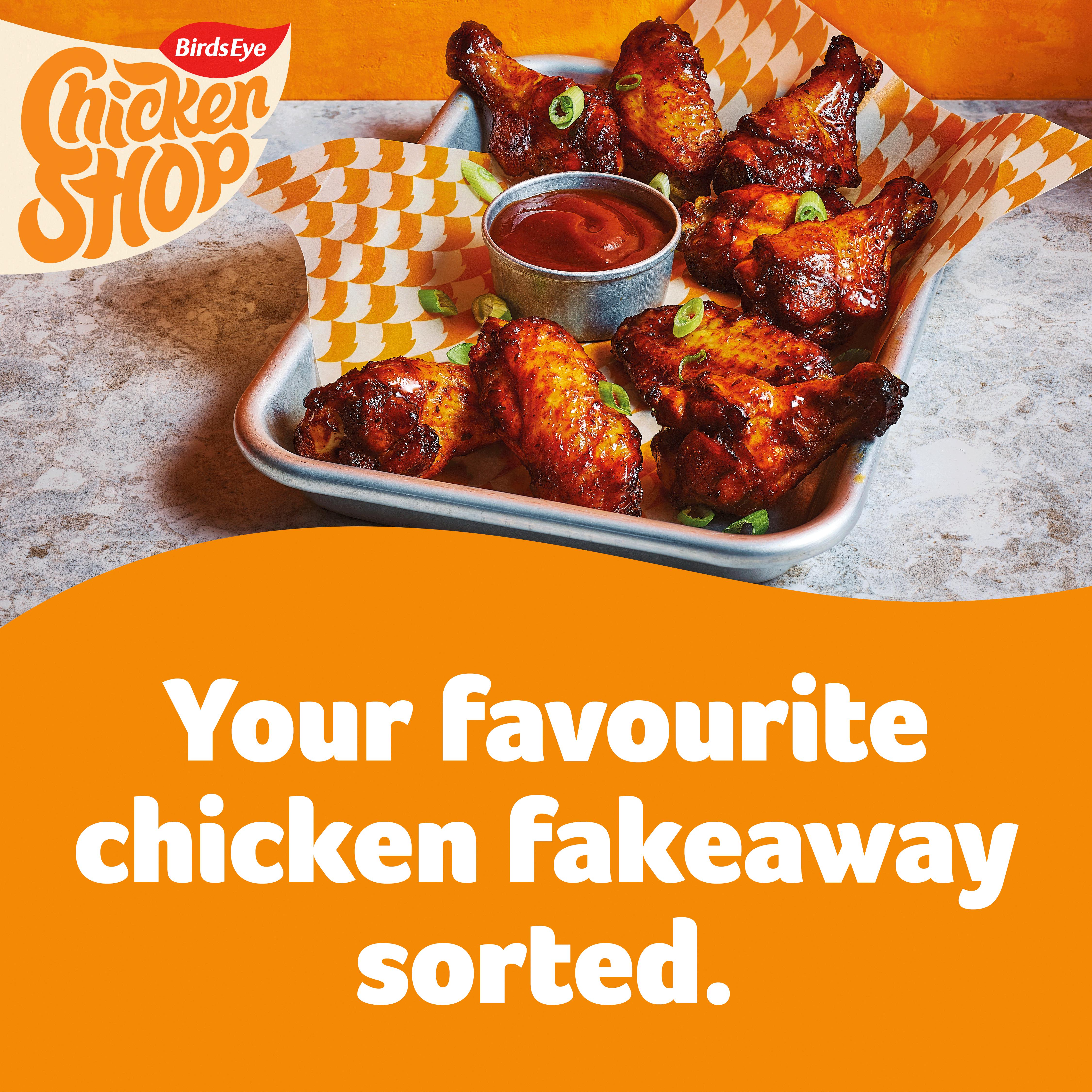 Birds Eye Chicken Shop Hickory BBQ Chicken Wings 375g thumbnail 3