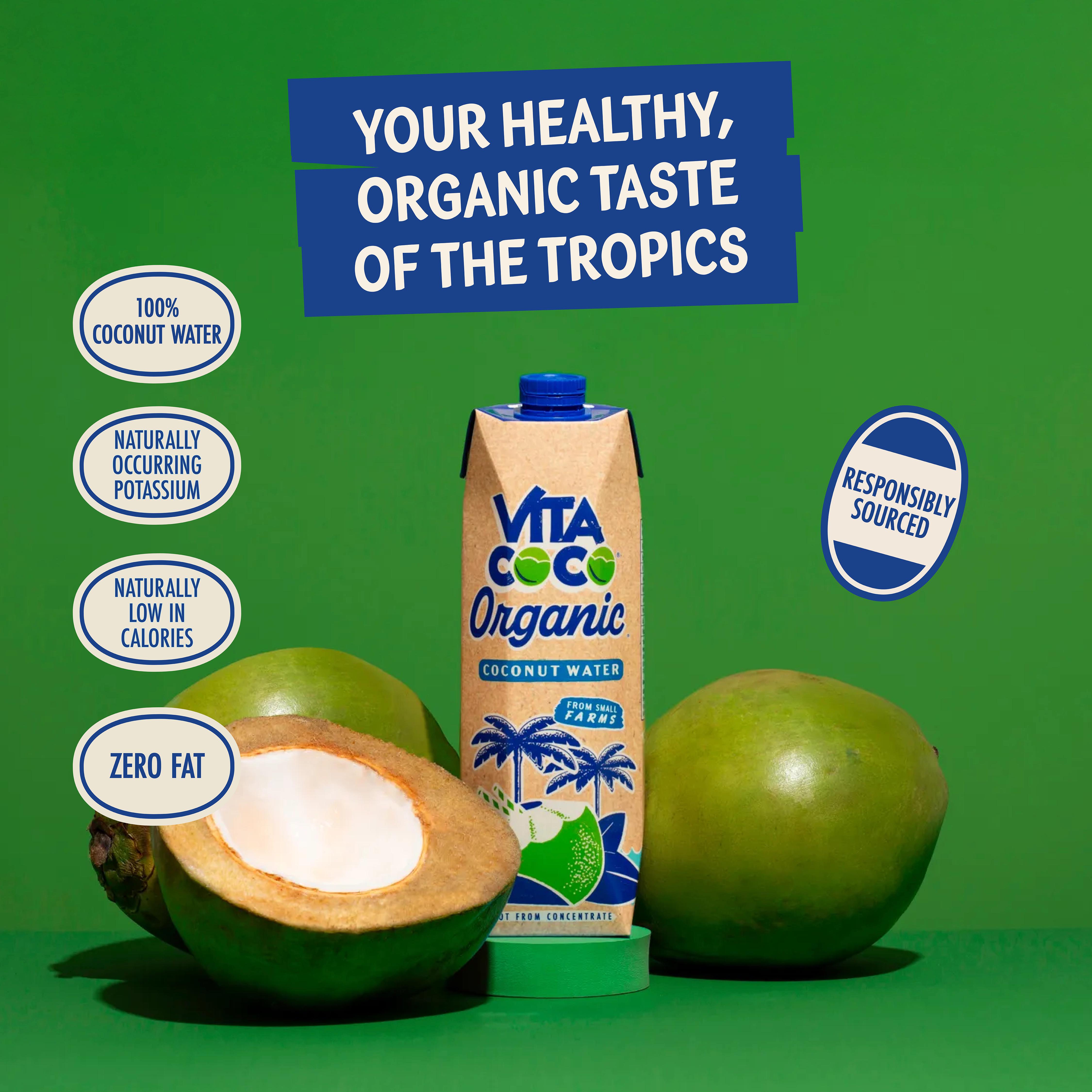 Vita Coco Organic Coconut Water 1L thumbnail 2