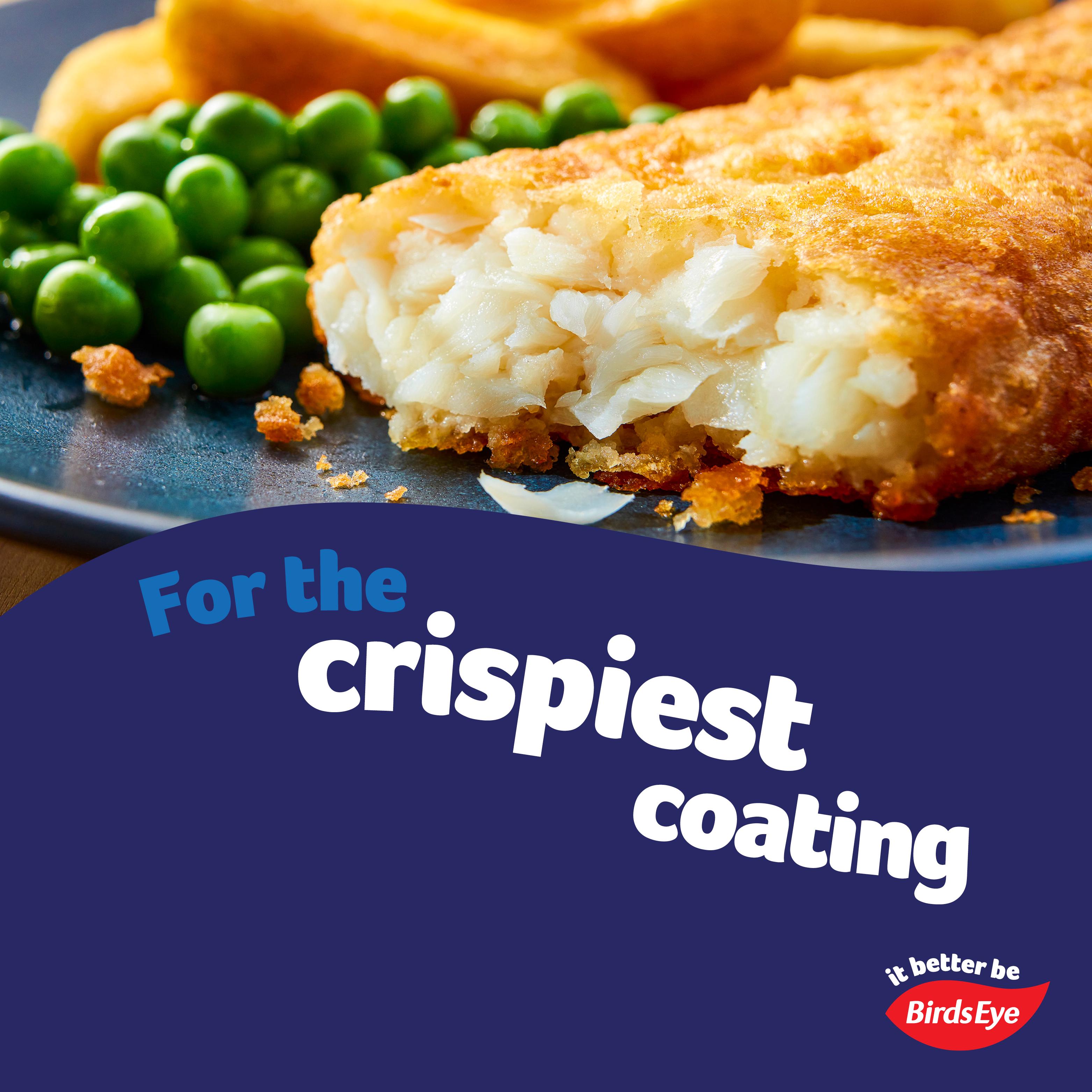Birds Eye Battered Cod Fillets x4 400g thumbnail 2