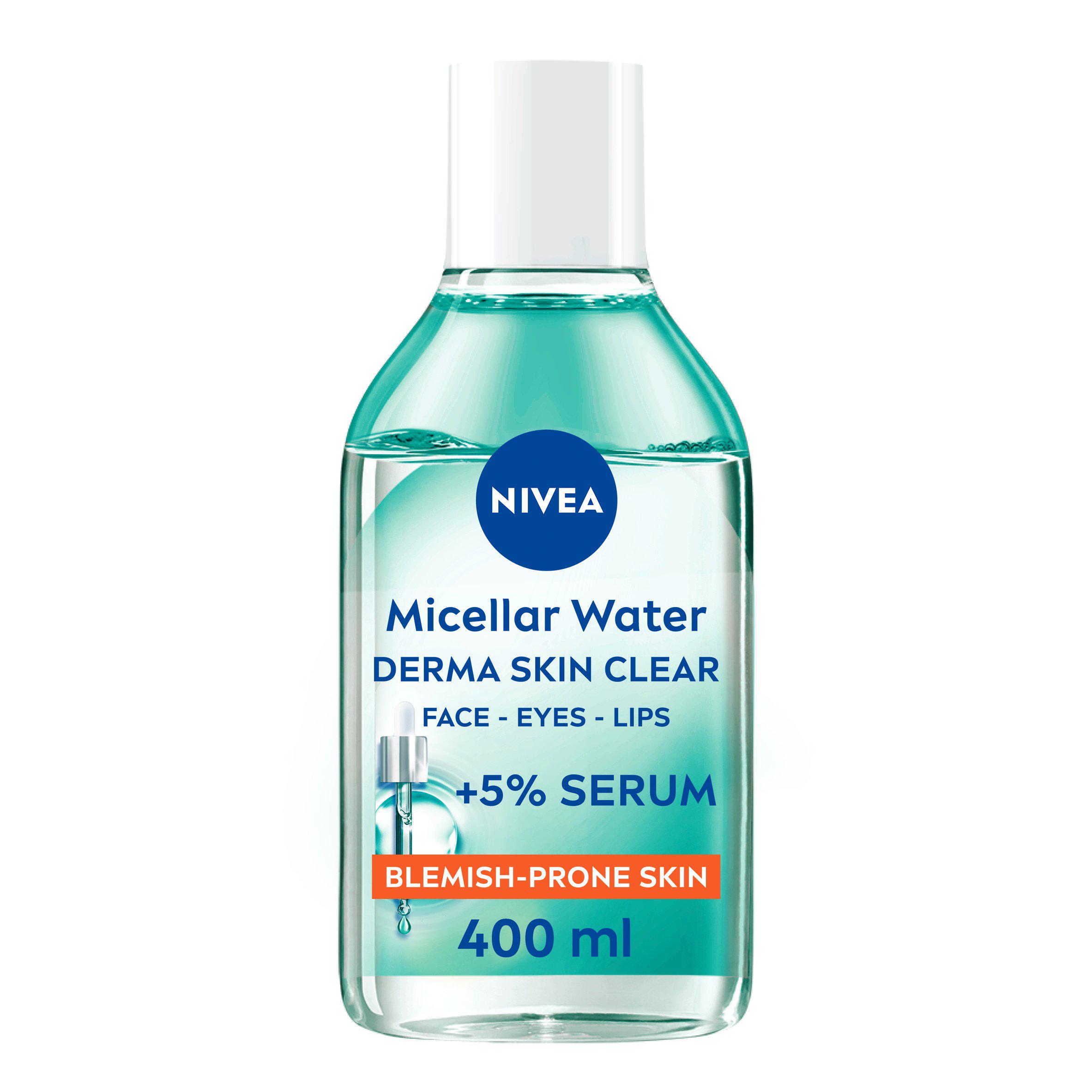 NIVEA Derma Skin Clear Serum-Infused Micellar Water 400ml