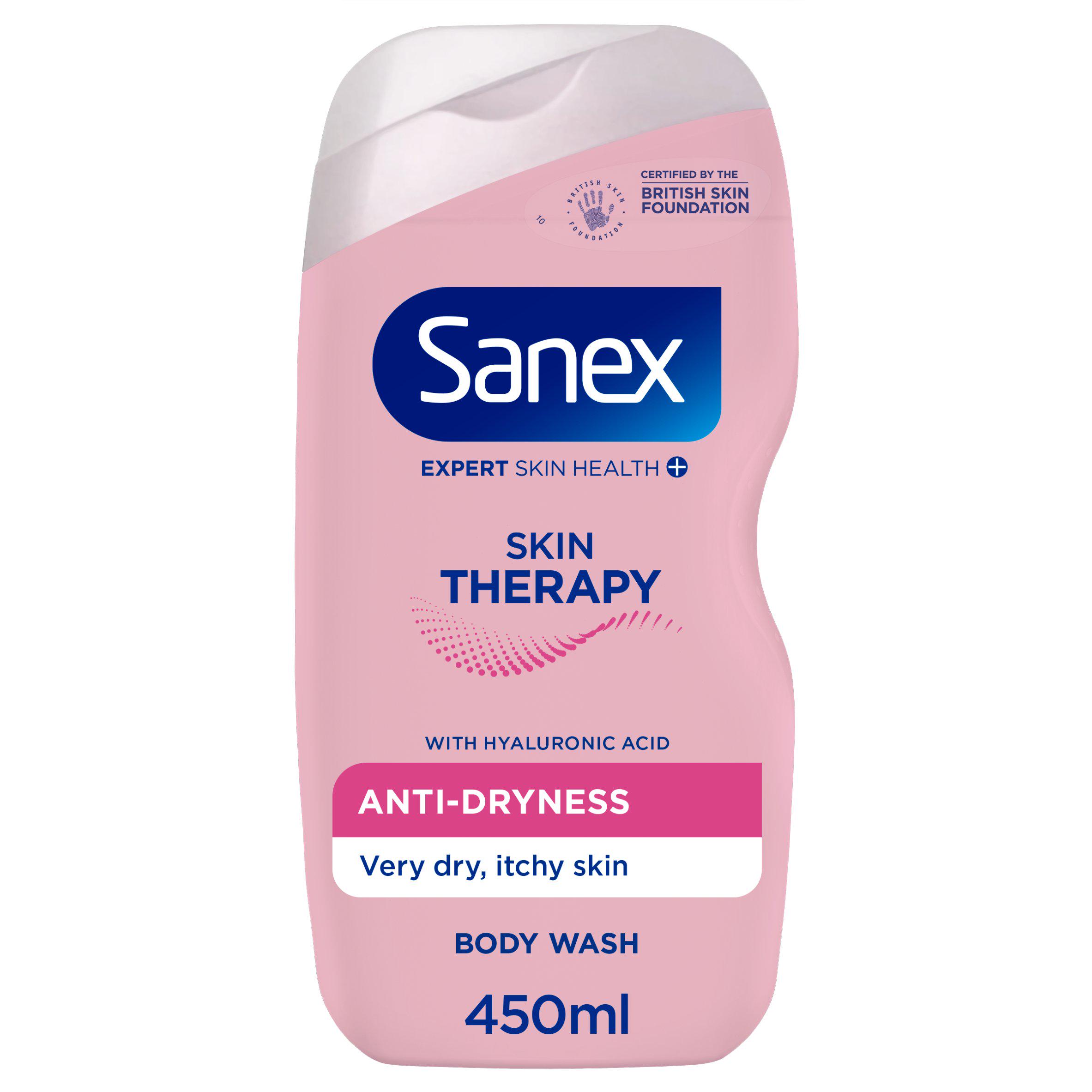 Sanex Skin Therapy Anti-Dryness Body Wash Shower Gel 450ml