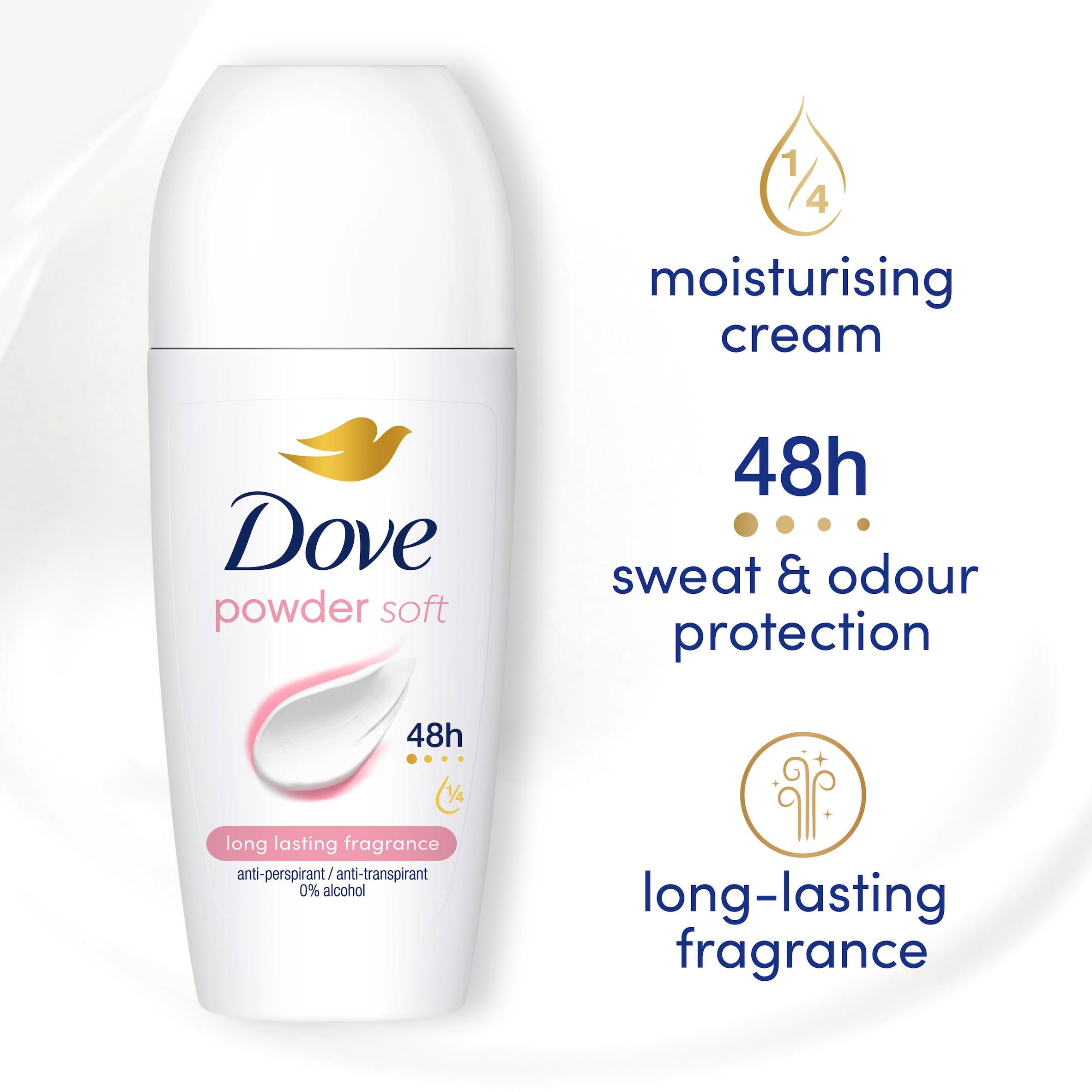 Dove Anti Perspirant Roll On Powder 50ml thumbnail 4