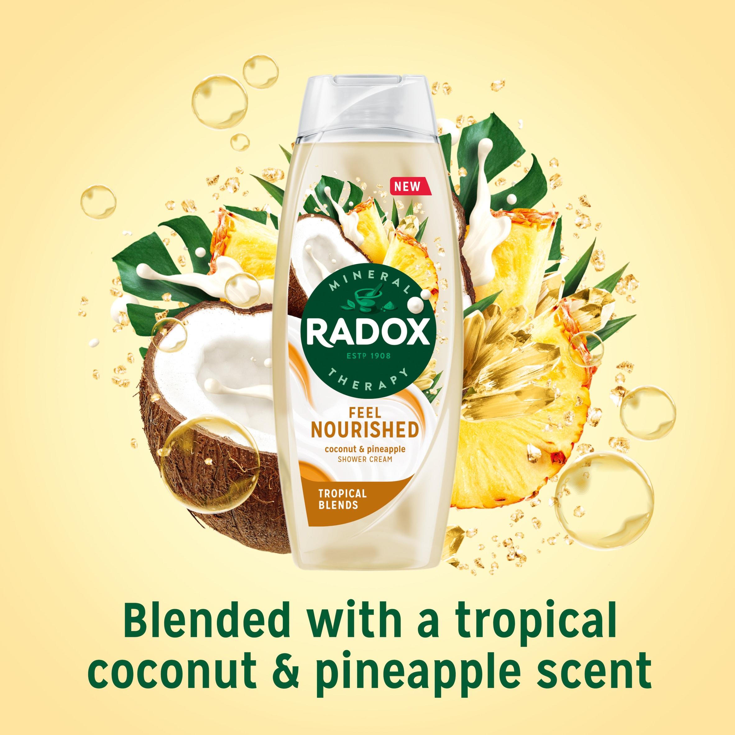 Radox Mineral Therapy Shower Cream Feel Nourished 450ml thumbnail 2