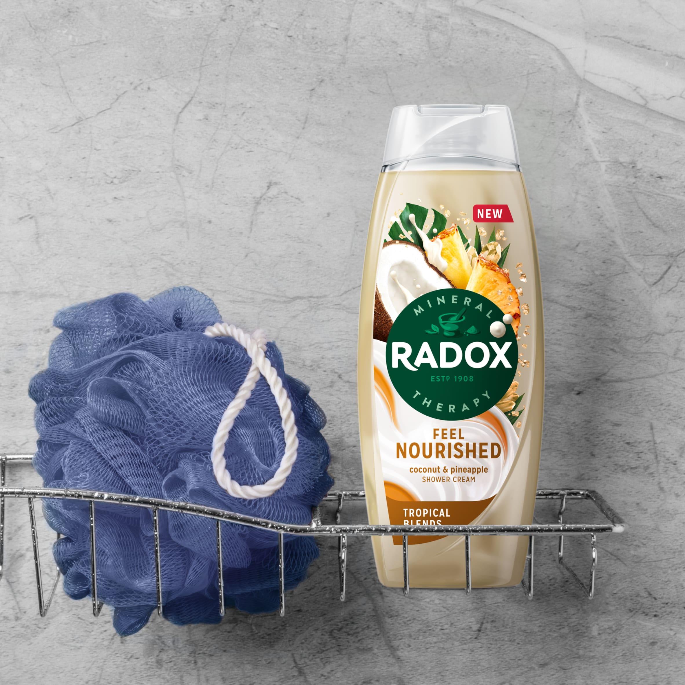 Radox Mineral Therapy Shower Cream Feel Nourished 450ml thumbnail 4