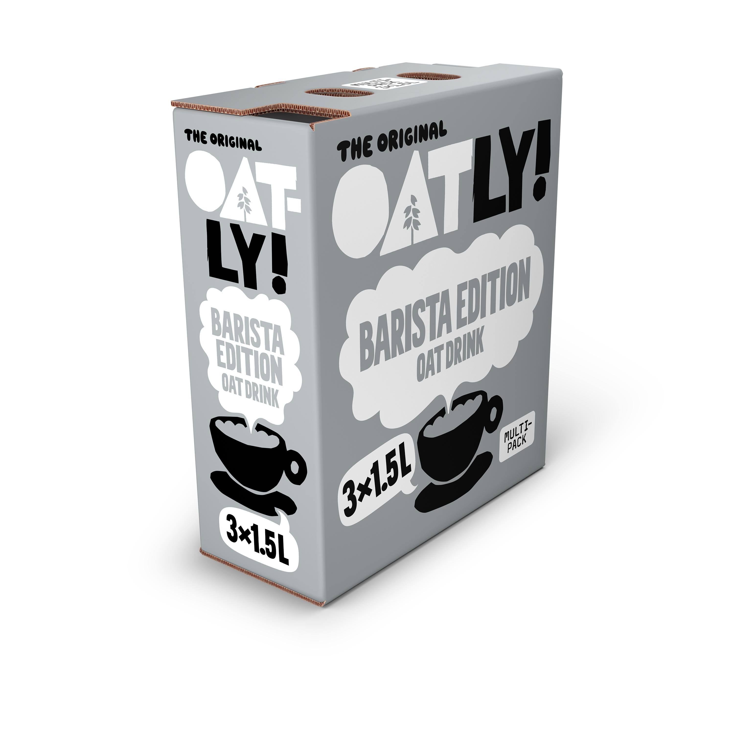 Oatly Oat Drink Multipack, Barista Edition 3 x 1.5L thumbnail 3