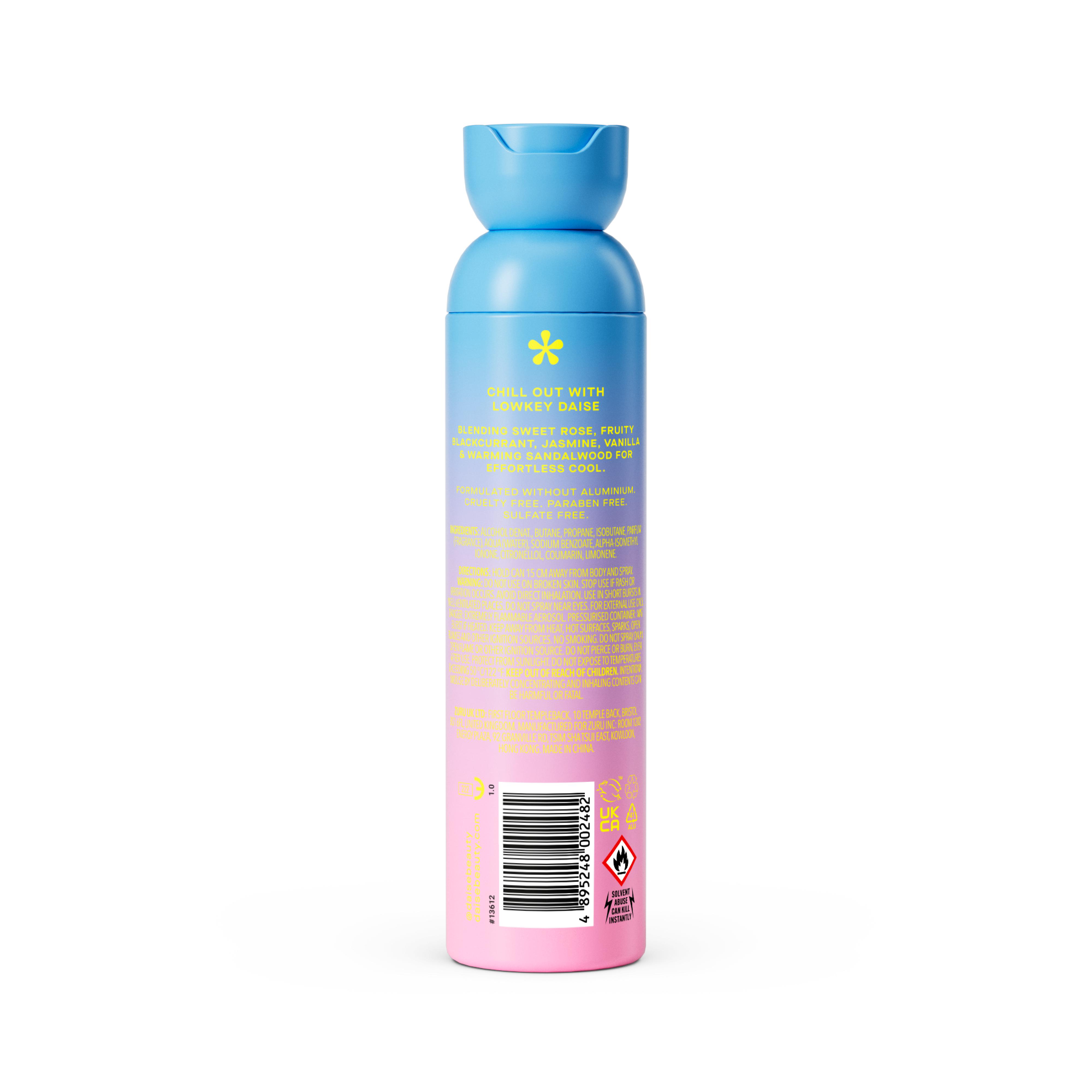 Daise All Body Spray & Deodorant in Rose & Sandalwood 120ml thumbnail 2