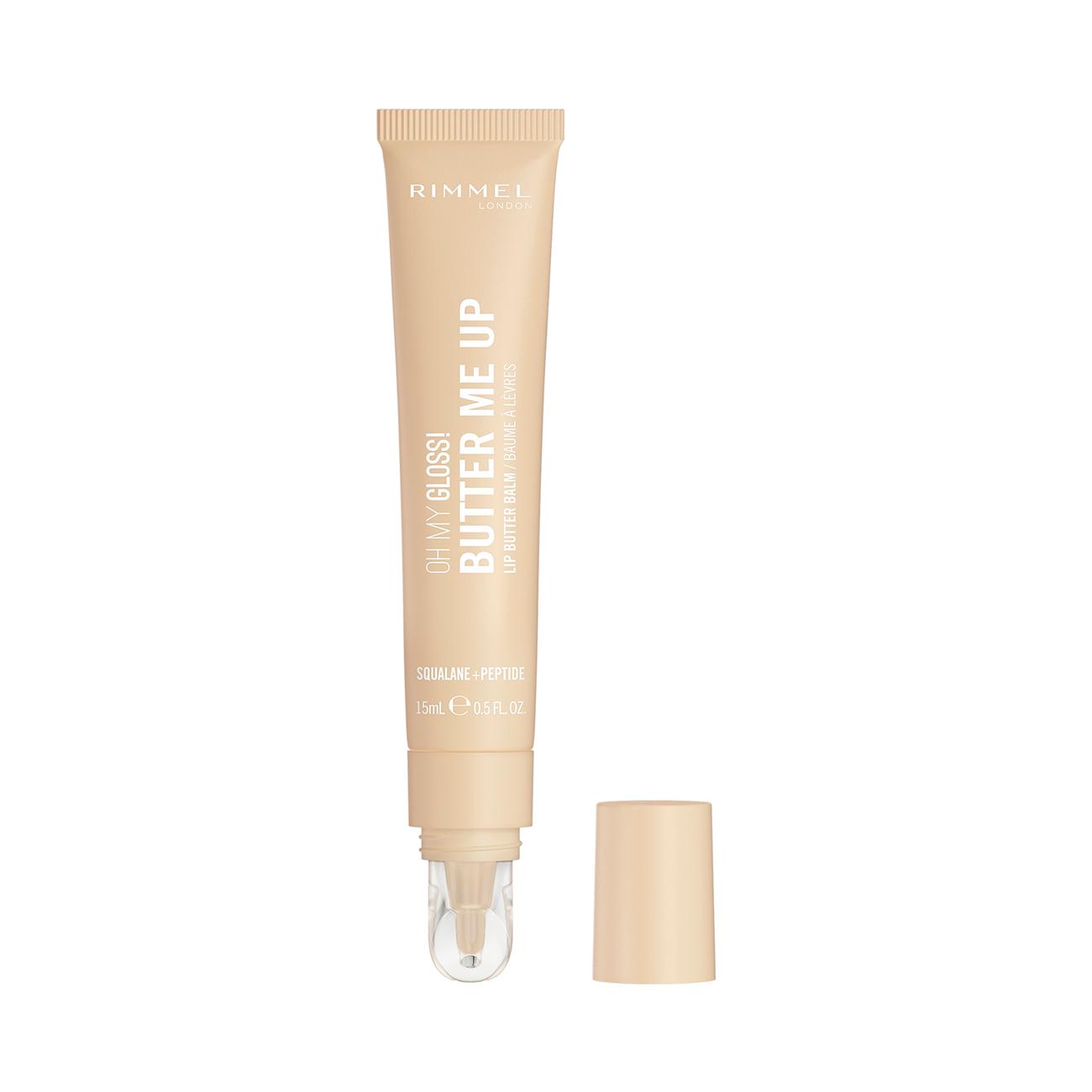 Rimmel London Oh My Gloss Butter Me Up Lip Butter Balm 001 Vanilla Frost 15ml thumbnail 2