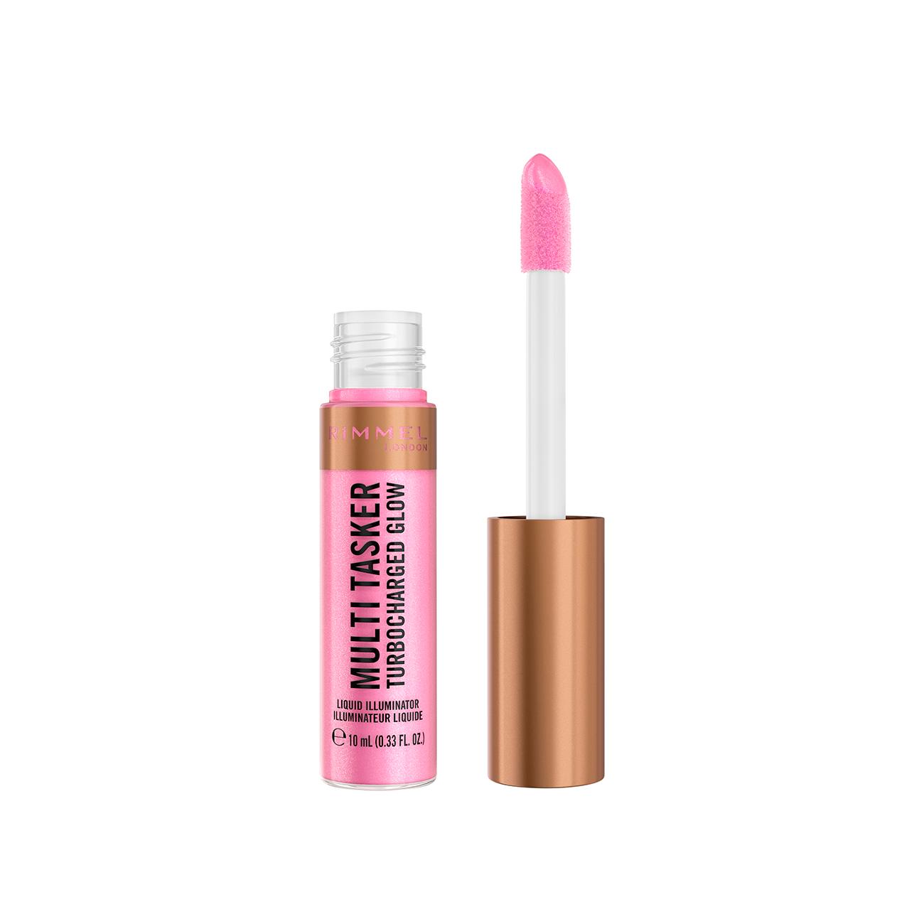 Rimmel London Multi Tasker Turbocharged Glow Liquid Illuminator 001 Not a Basic B 10ml thumbnail 2