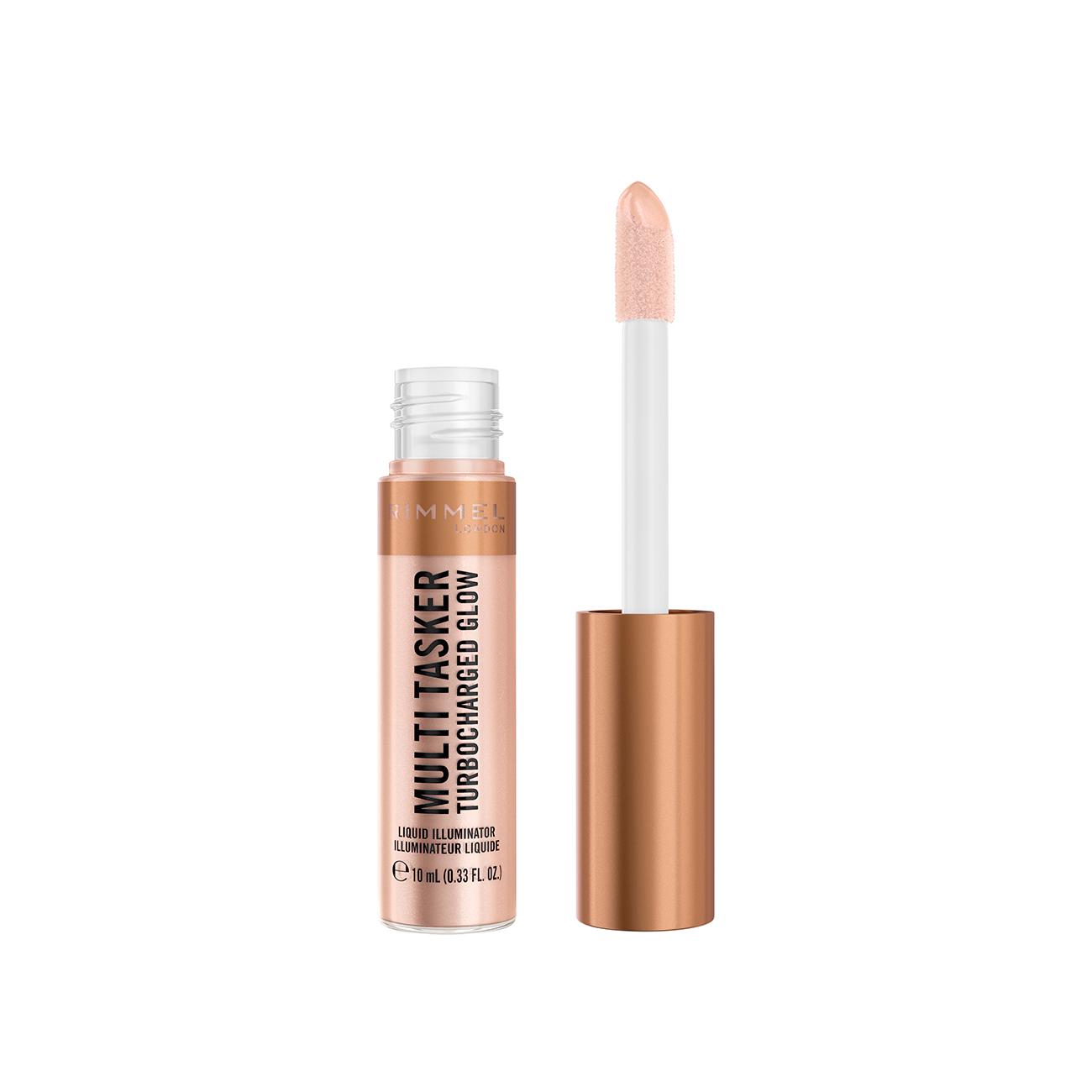 Rimmel London Multi Tasker Turbocharged Glow Liquid Illuminator 004 Chelsea Glow 10ml thumbnail 2