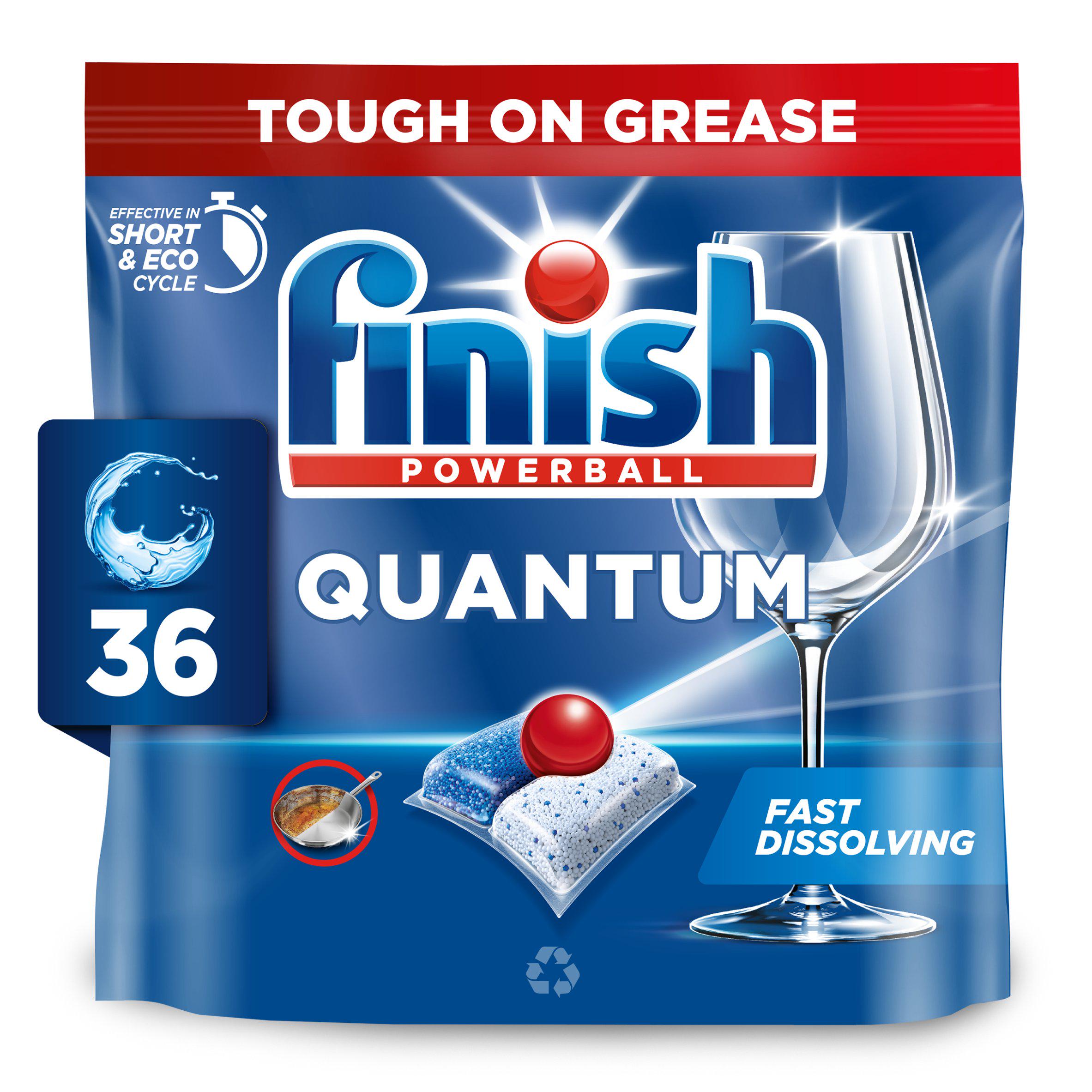 Quantum All In One Dishwasher Tablets Fresh - 36 Tabs